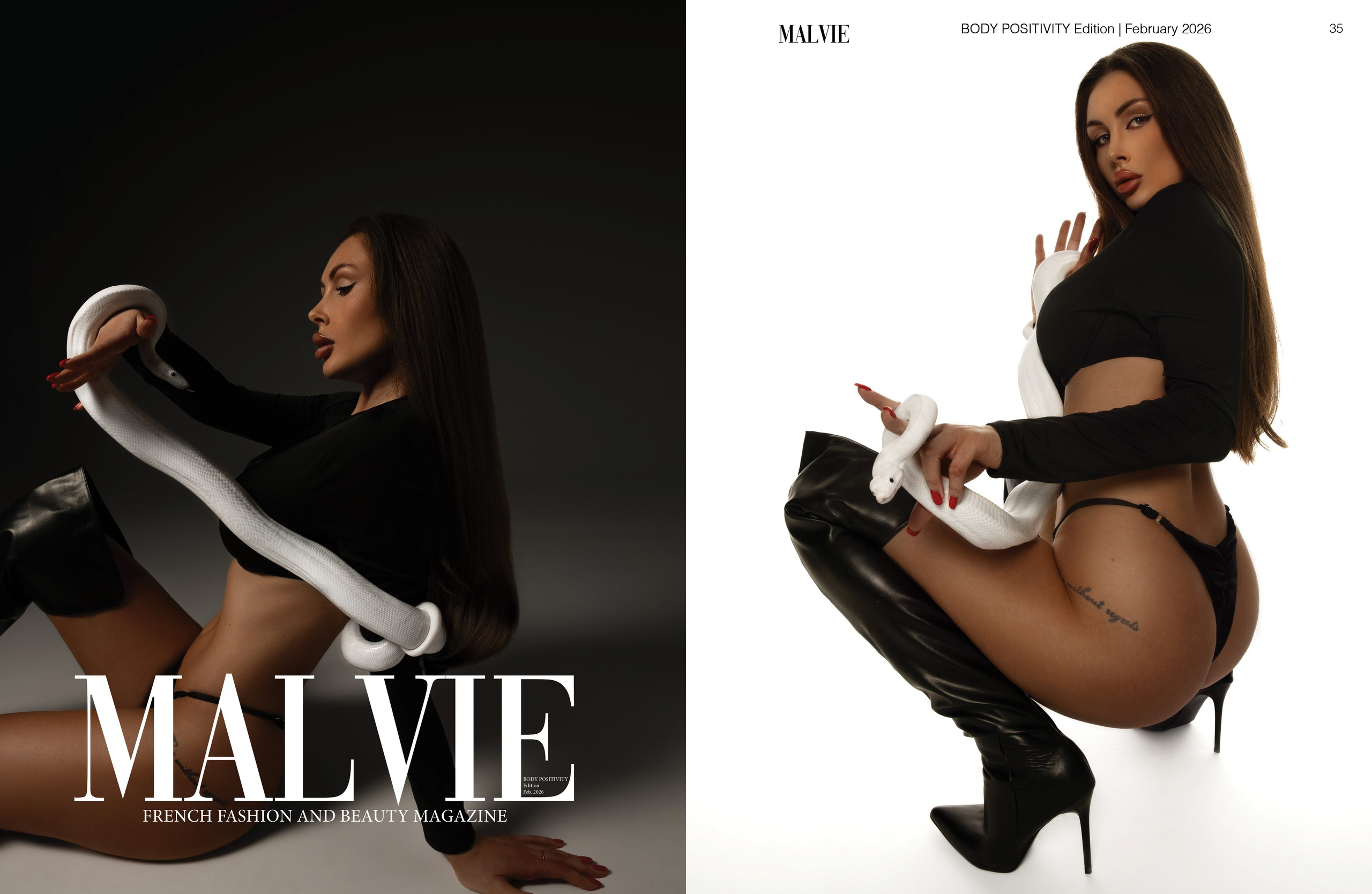 Straight from the set to the magazine cover!. Roman Volkov 🐍 Snake Father Warsaw, Poland