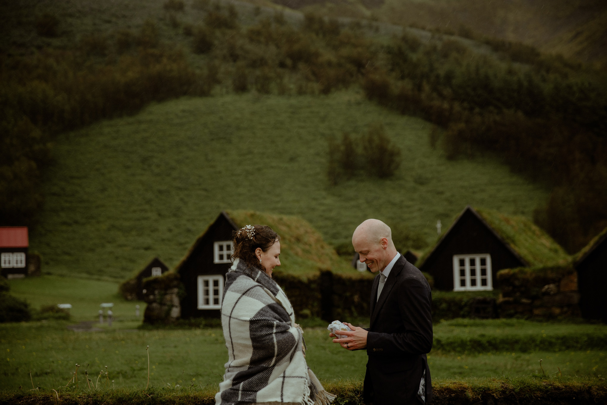 Iceland Elopement at Black Sand Beach. Iceland elopement photographer & videographer