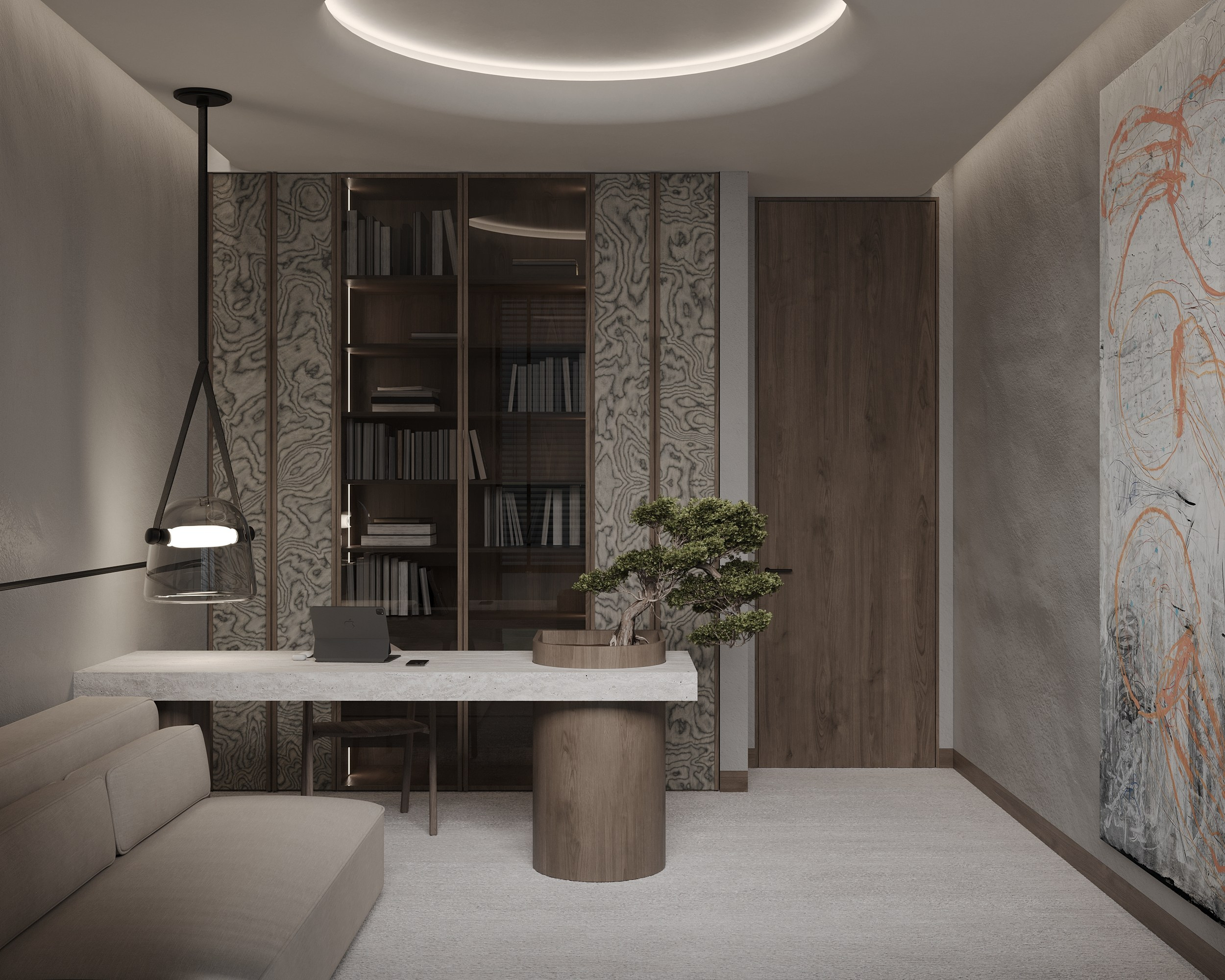 Wooden Oasis Pt.2. Simple Archs — high quality visualizations for your interior projects