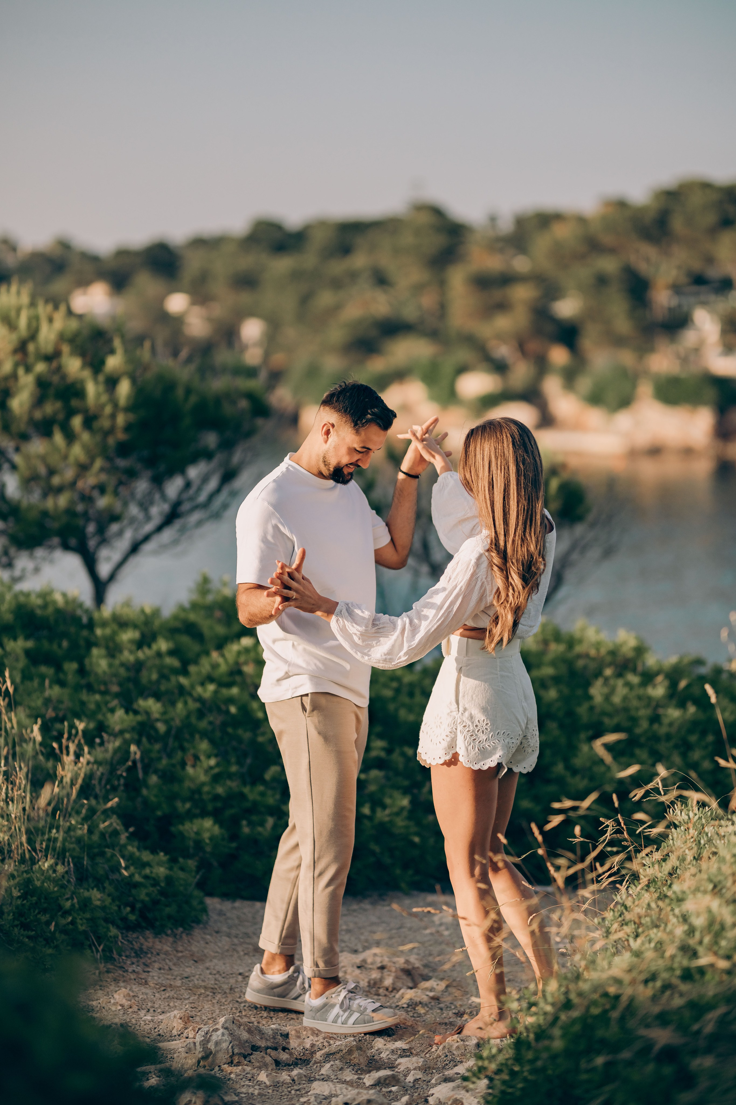 Great day of Magdalena & Zoran. Photographer in Mallorca