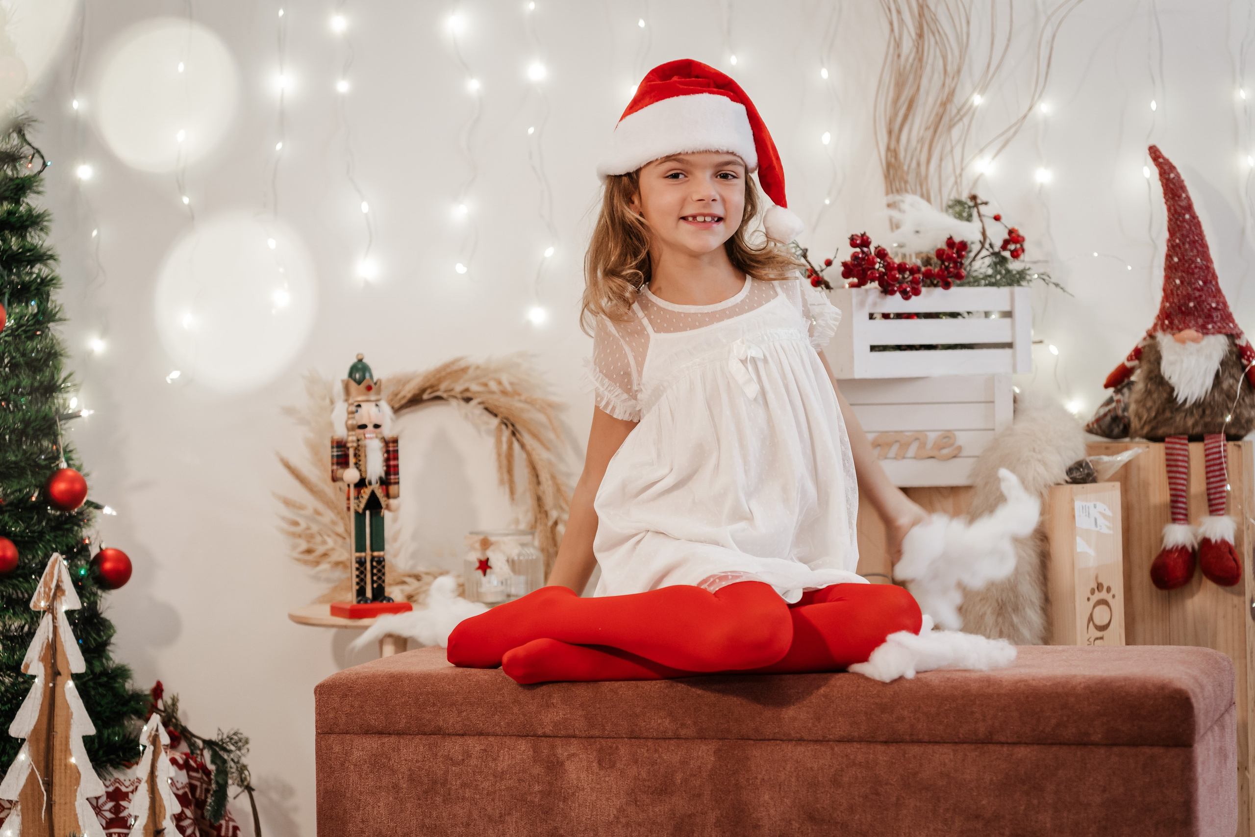 Mini sessione natalizia 2025 bambini Pomezia