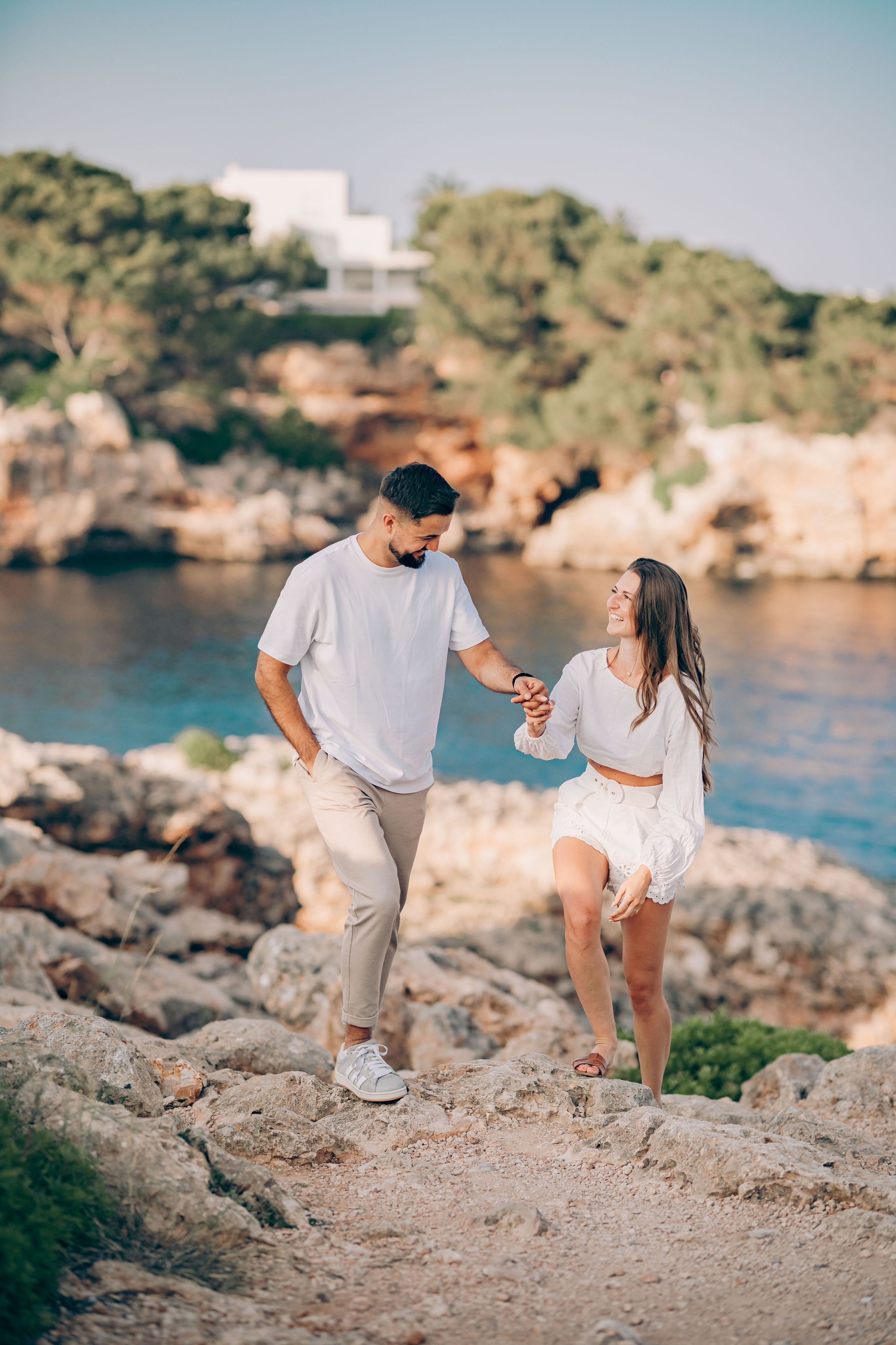 Great day of Magdalena & Zoran. Photographer in Mallorca