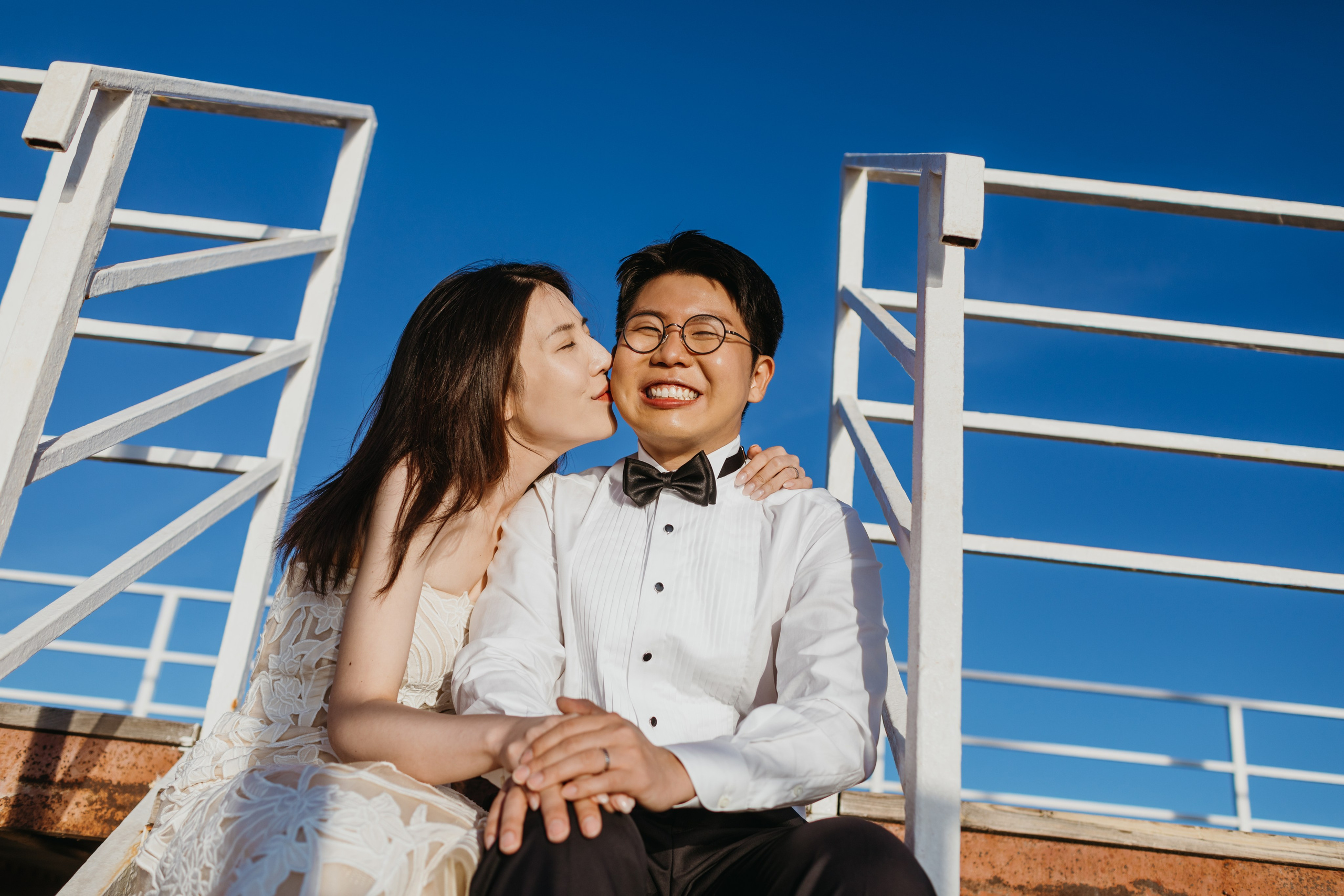 Чесан и Лиса (South Korea) — свадебная фотосессия на Иссык-Куле, пансионат “Каприз” | Chisun & Lisa — Issyk-Kul Lake wedding photos, Capriz. Фотограф в Бишкеке Оксана Шувалова