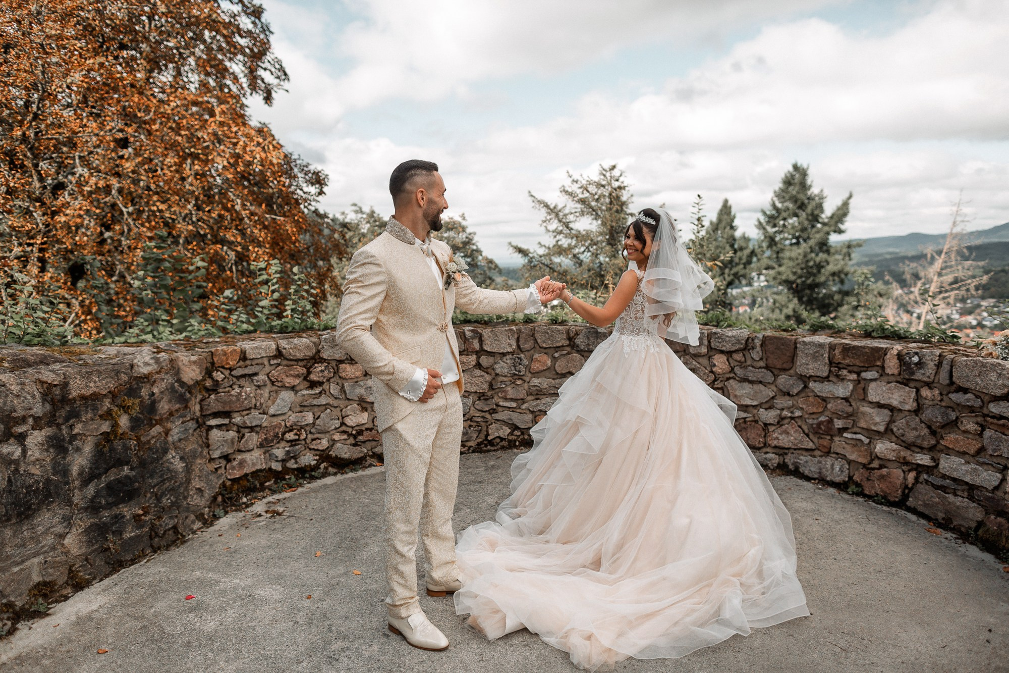 Schloss Eberstein & Schloss Favorite – J&T | Hochzeitsfotograf Karlsruhe