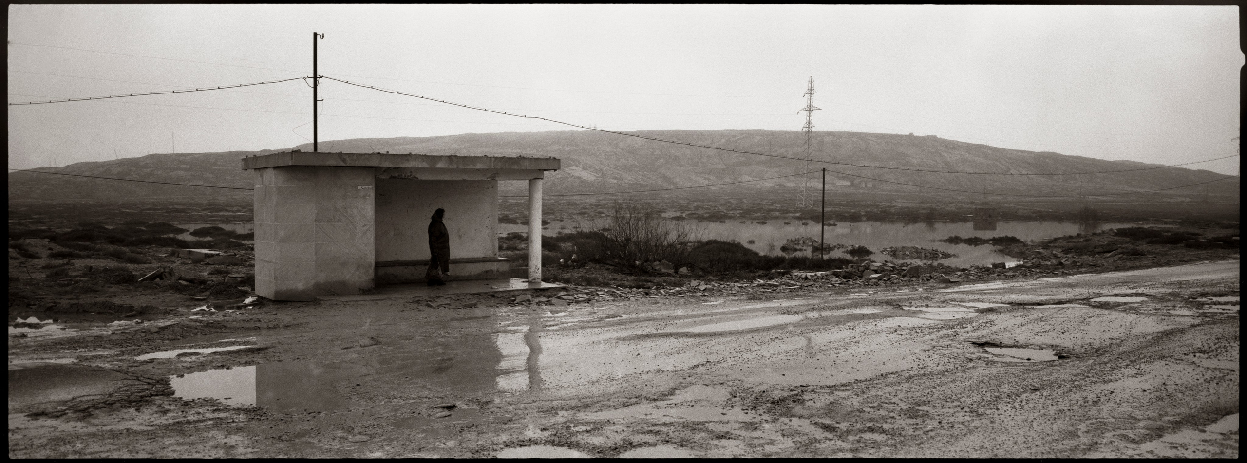 Bus stop. Puta, 2012