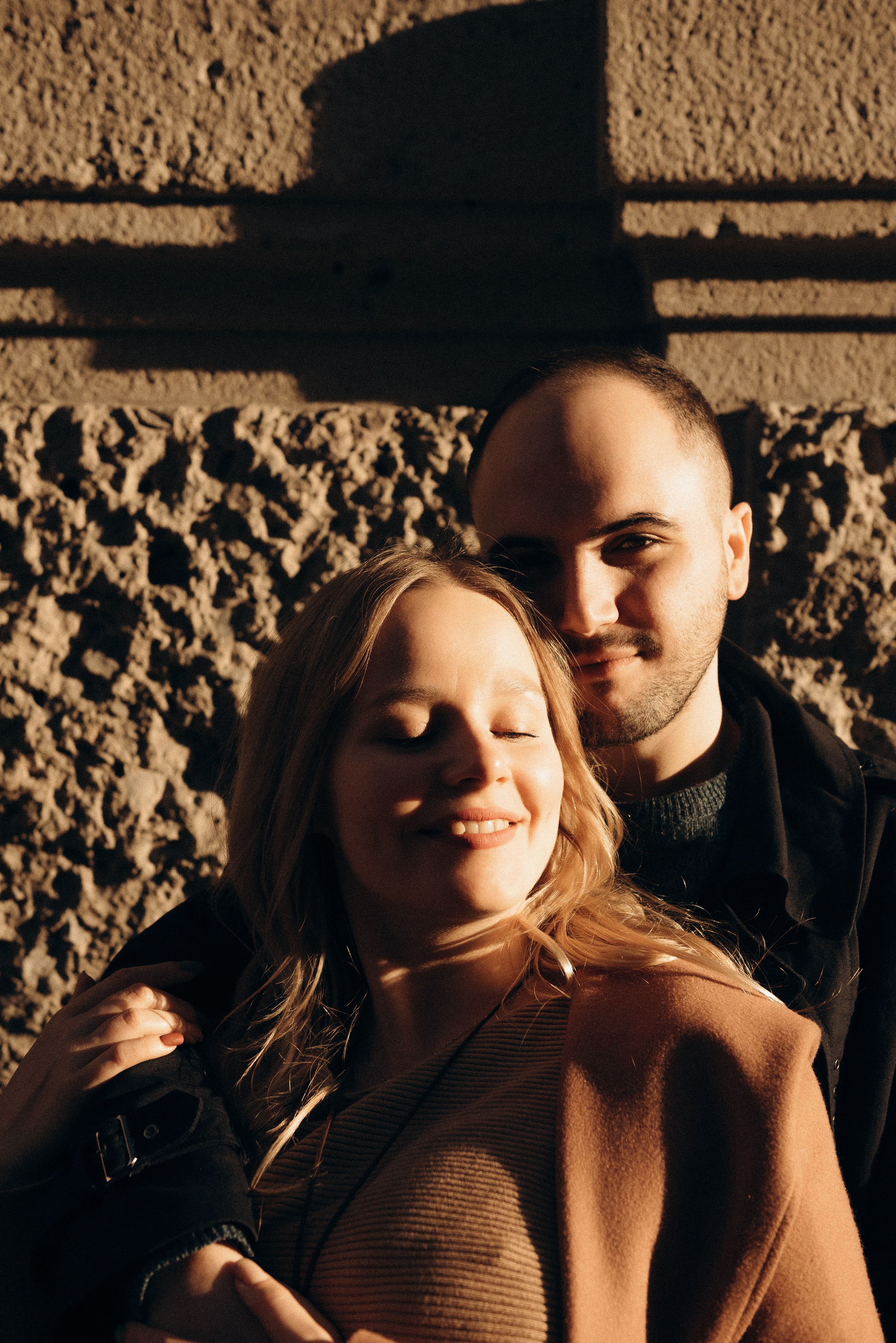 Love story captured in Milan by a professional destination photographer.