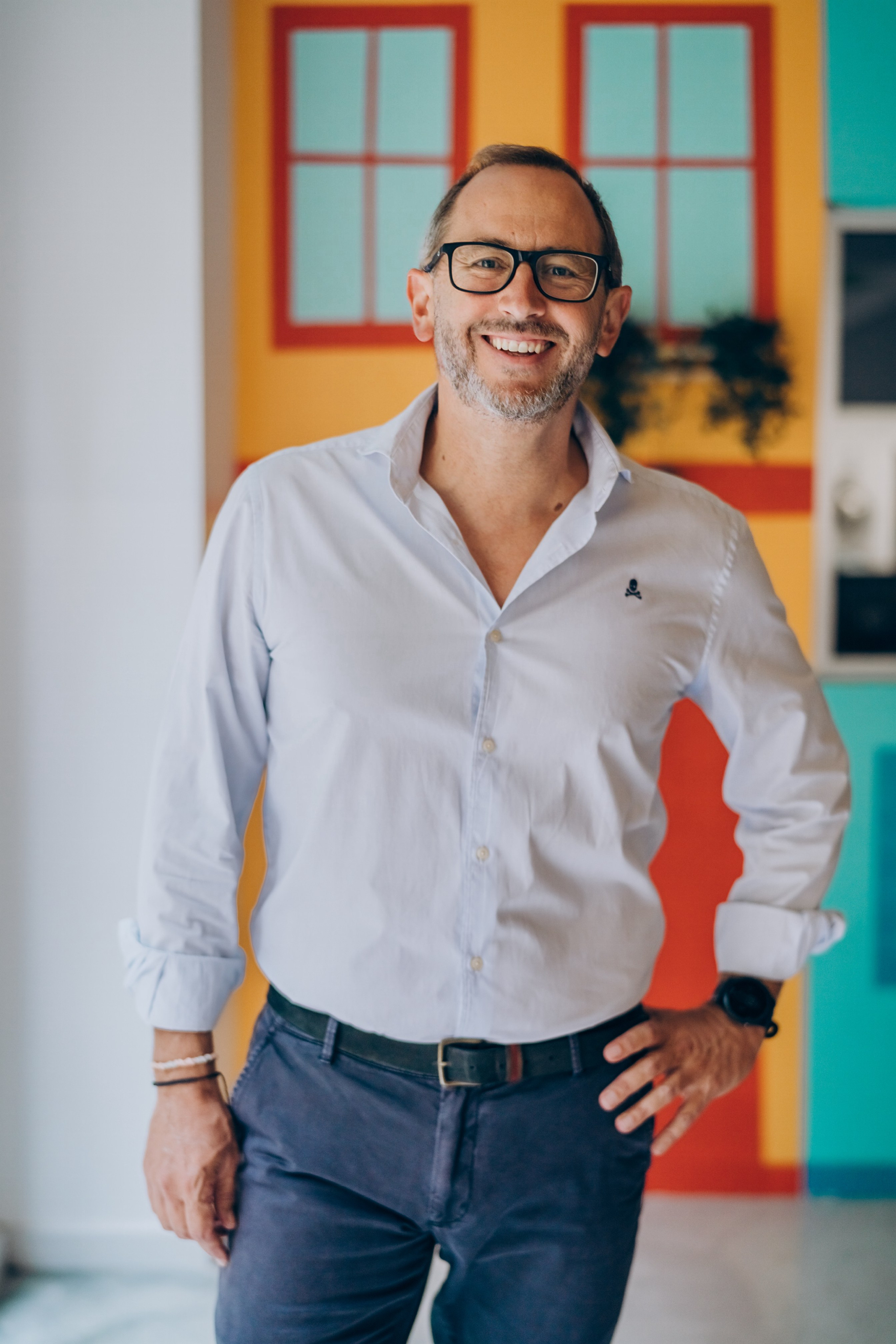 Portrait for the web site. Photographer in Mallorca