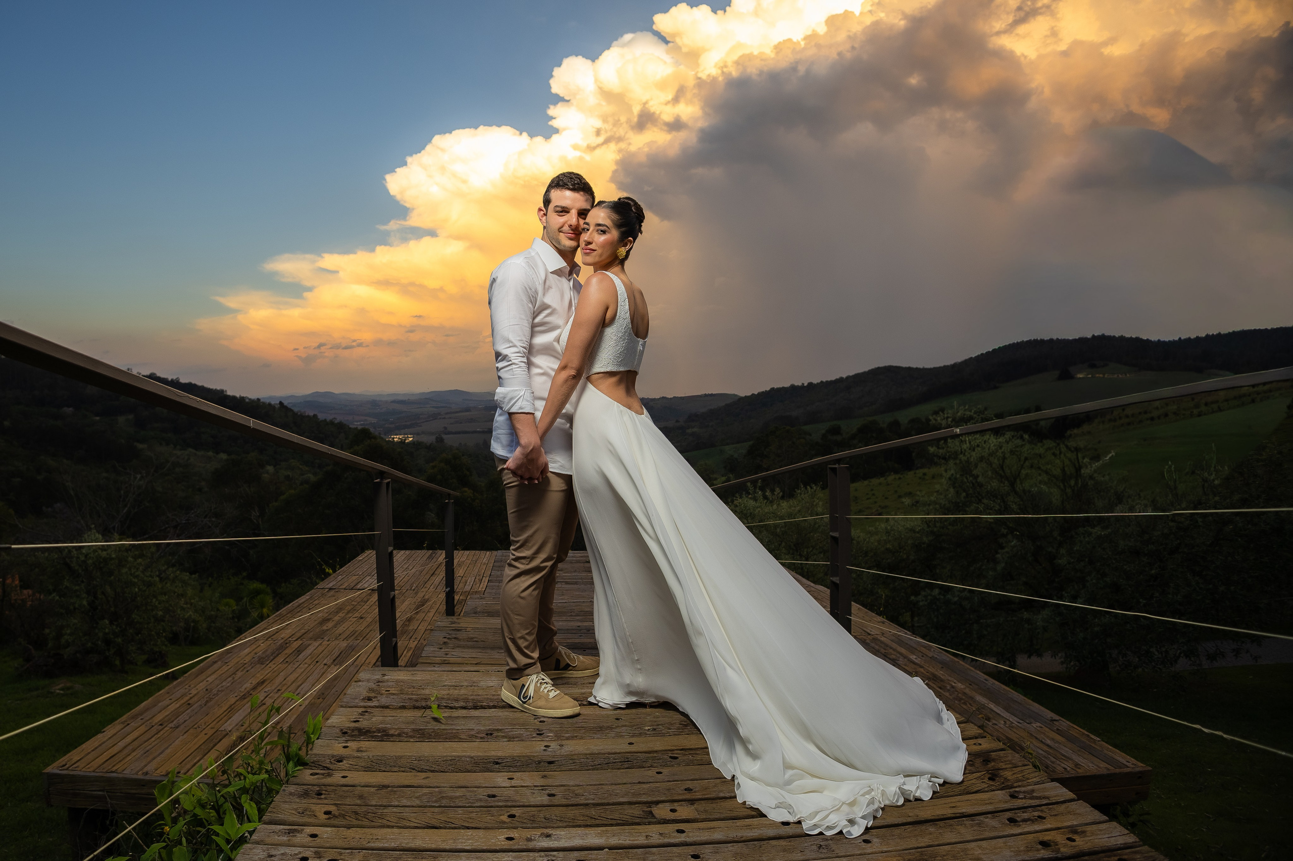 Casamento no Terras de Clara: Um Cenário Encantador para Dizer “Sim” ao Entardecer