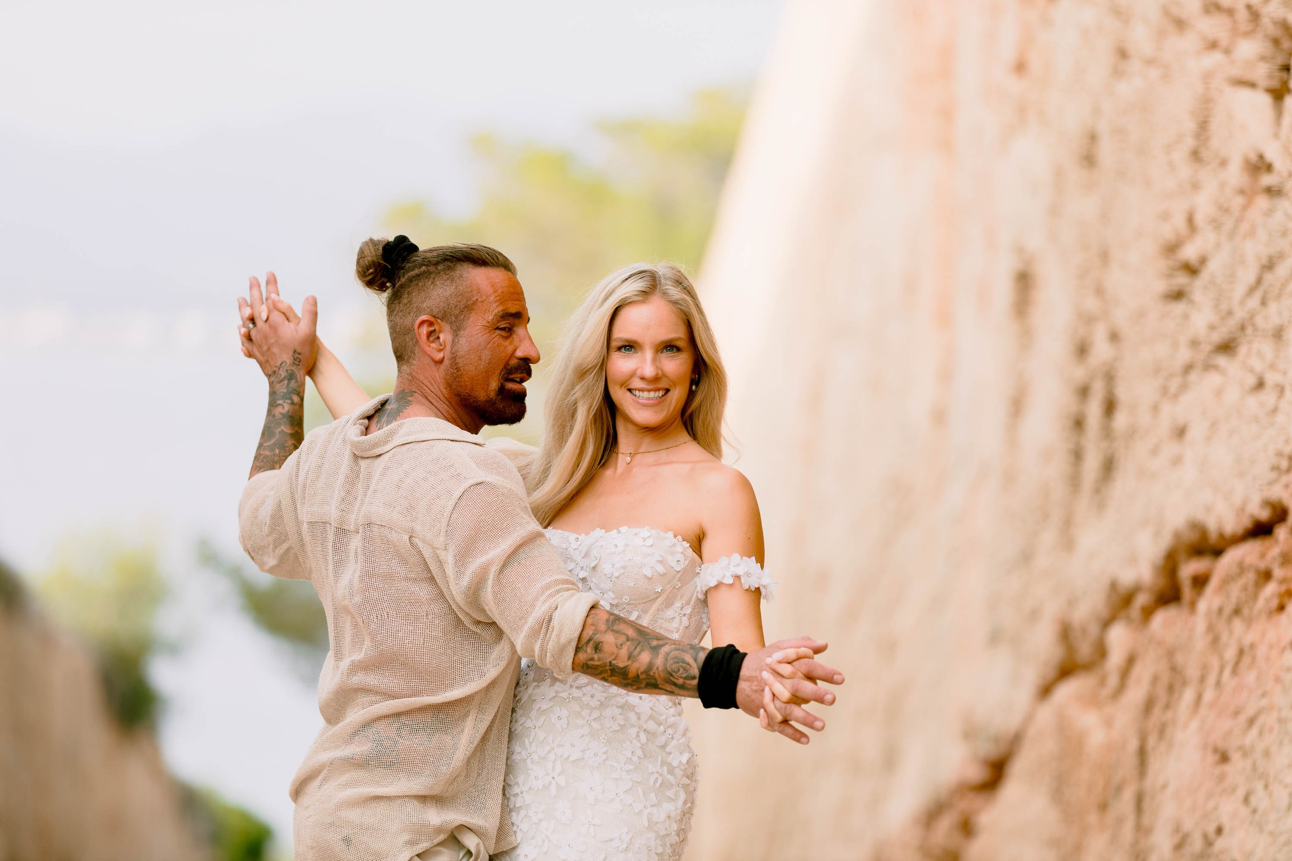 High End Portraits in Mallorca at Cap Rocat Hotel. Mallorca Wedding, Corporate & Social Photographer