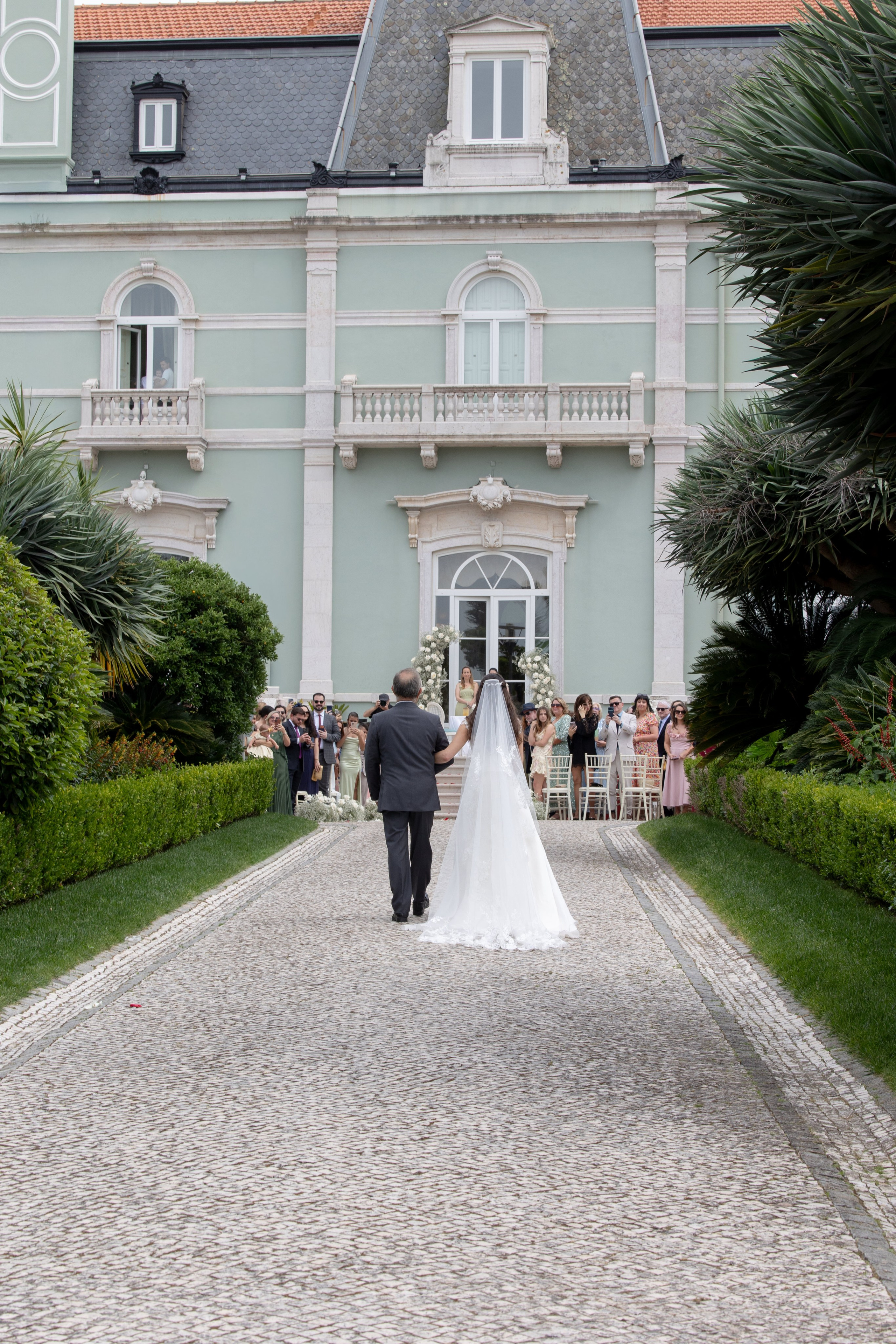 Elegant Destination Wedding at Pestana Palace Lisbon | Débora & Barry
