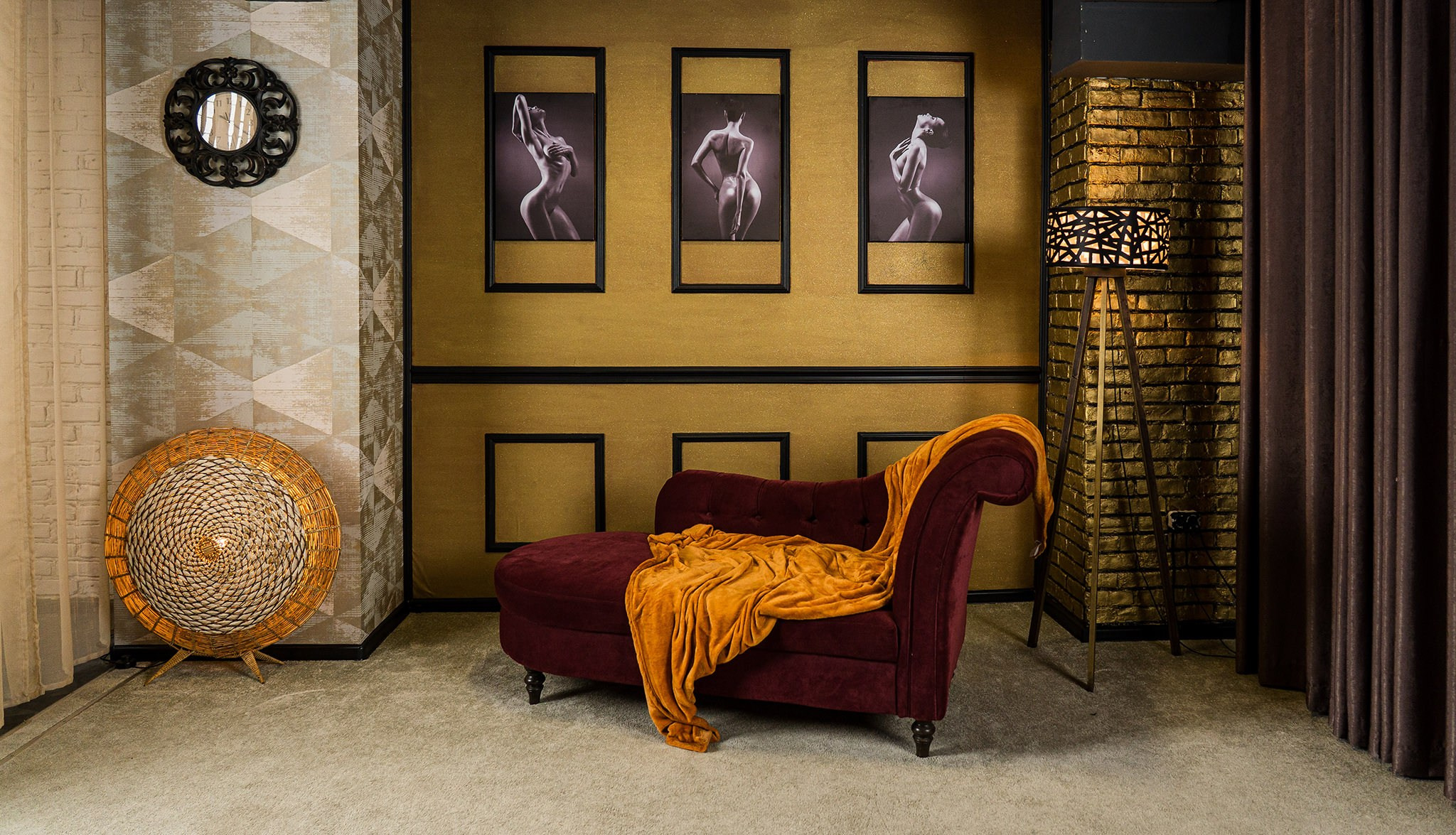 Prezentare studio foto personal Galati. Setup decoruri. Studio foto Galati sexy — boudoir fotograf freelancer Florin Costache