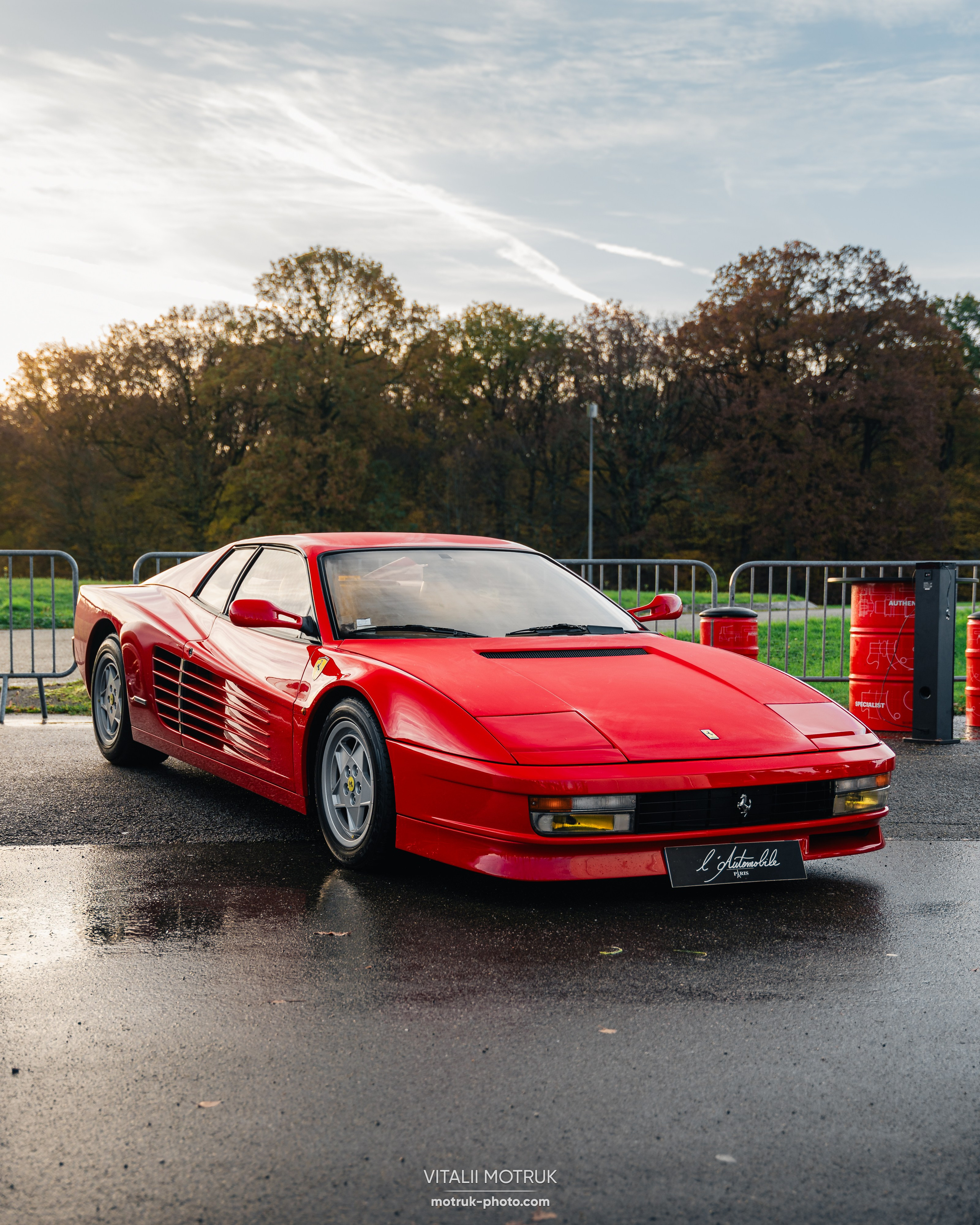 Track Day. Photographe de voitures à Paris — Vitalii Motruk
