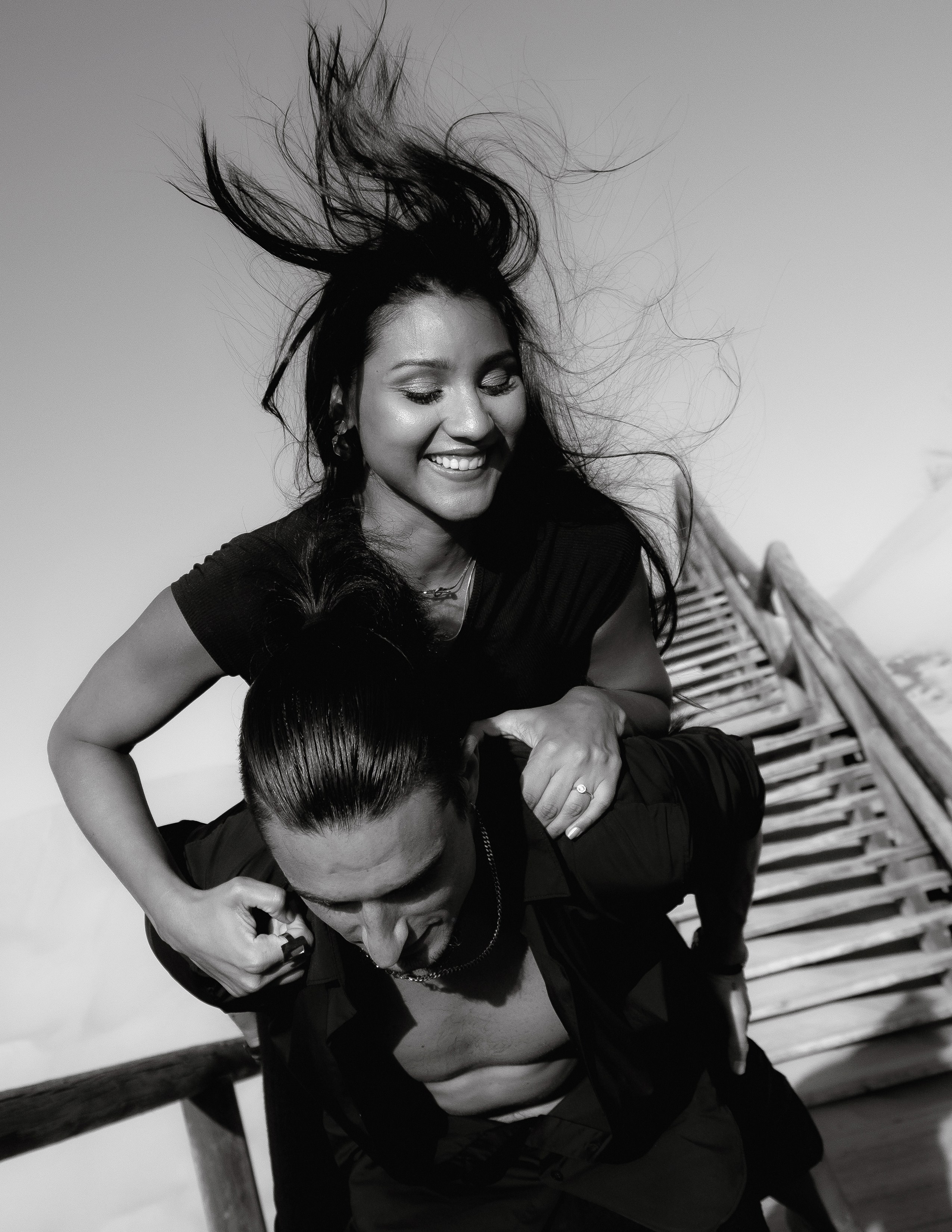 Historia de amor al atardecer en Guardamar — Fotógrafo en Alicante y Torrevieja