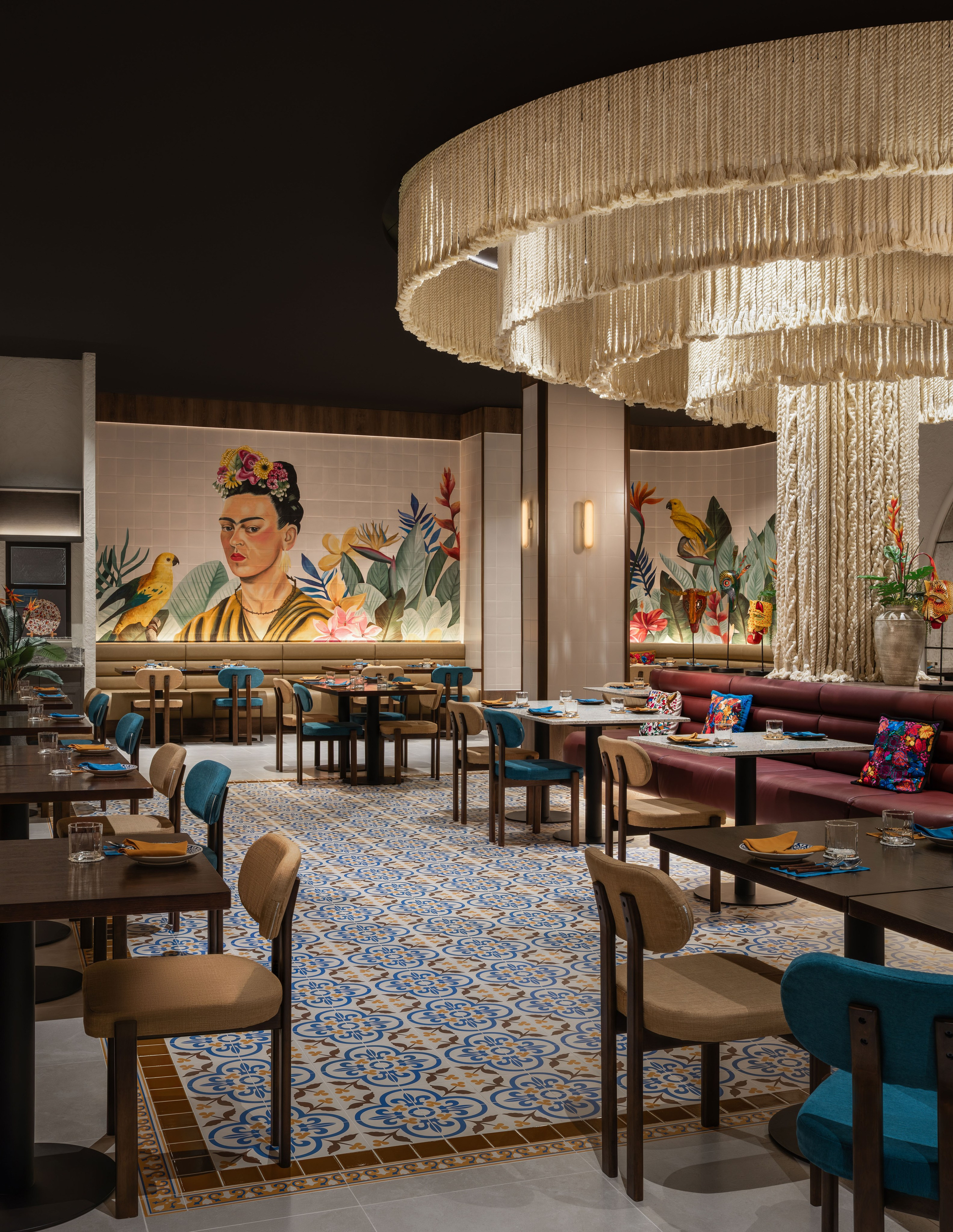 Ресторан Macaria Bangkok. Interior photographer in Phuket | Perelude Interior