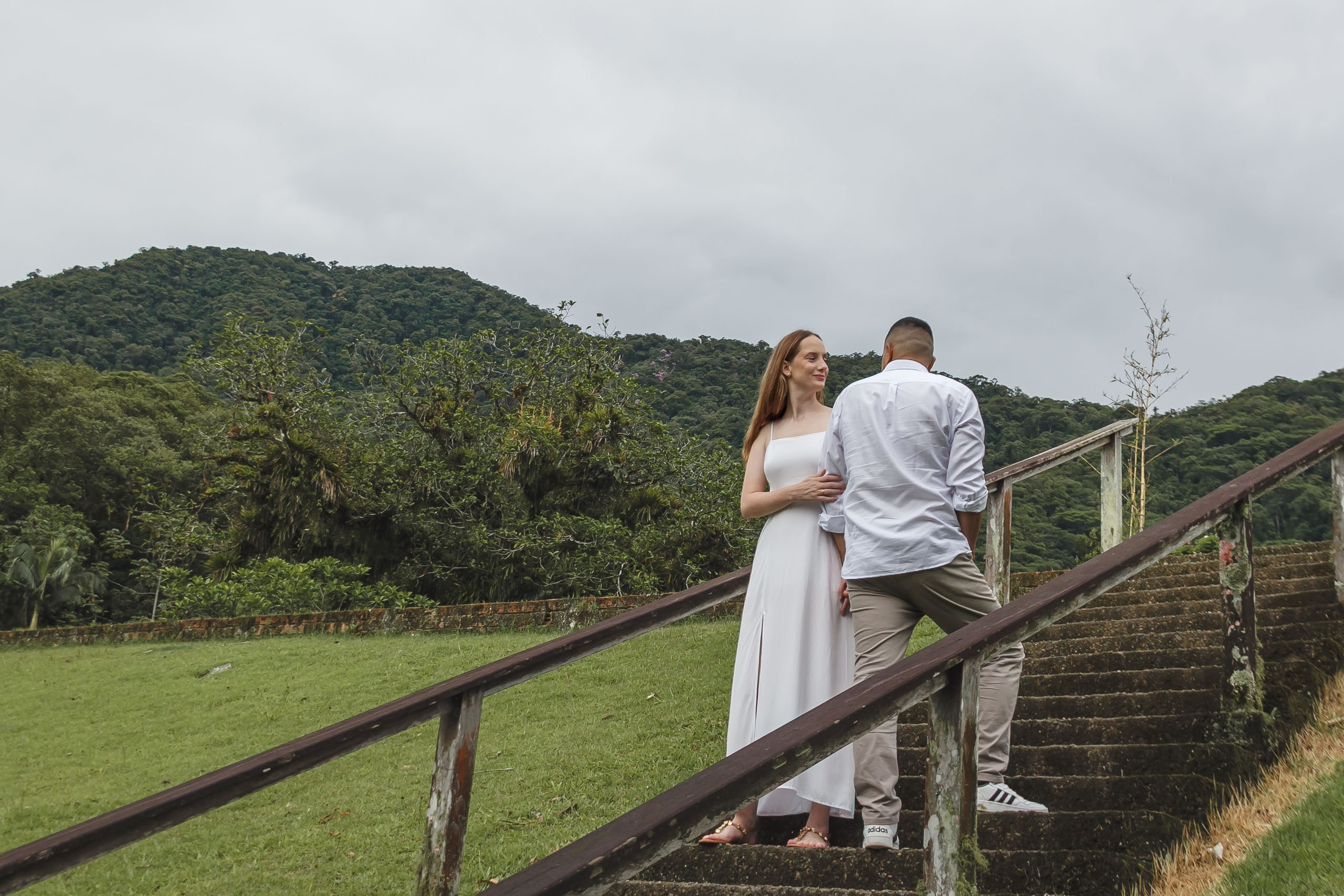 Ensaio Pré-Wedding em Meio à Natureza: Parque Recanto Diamante na Estrada Bonita, Joinville. Marcus Monteiro Fotografia