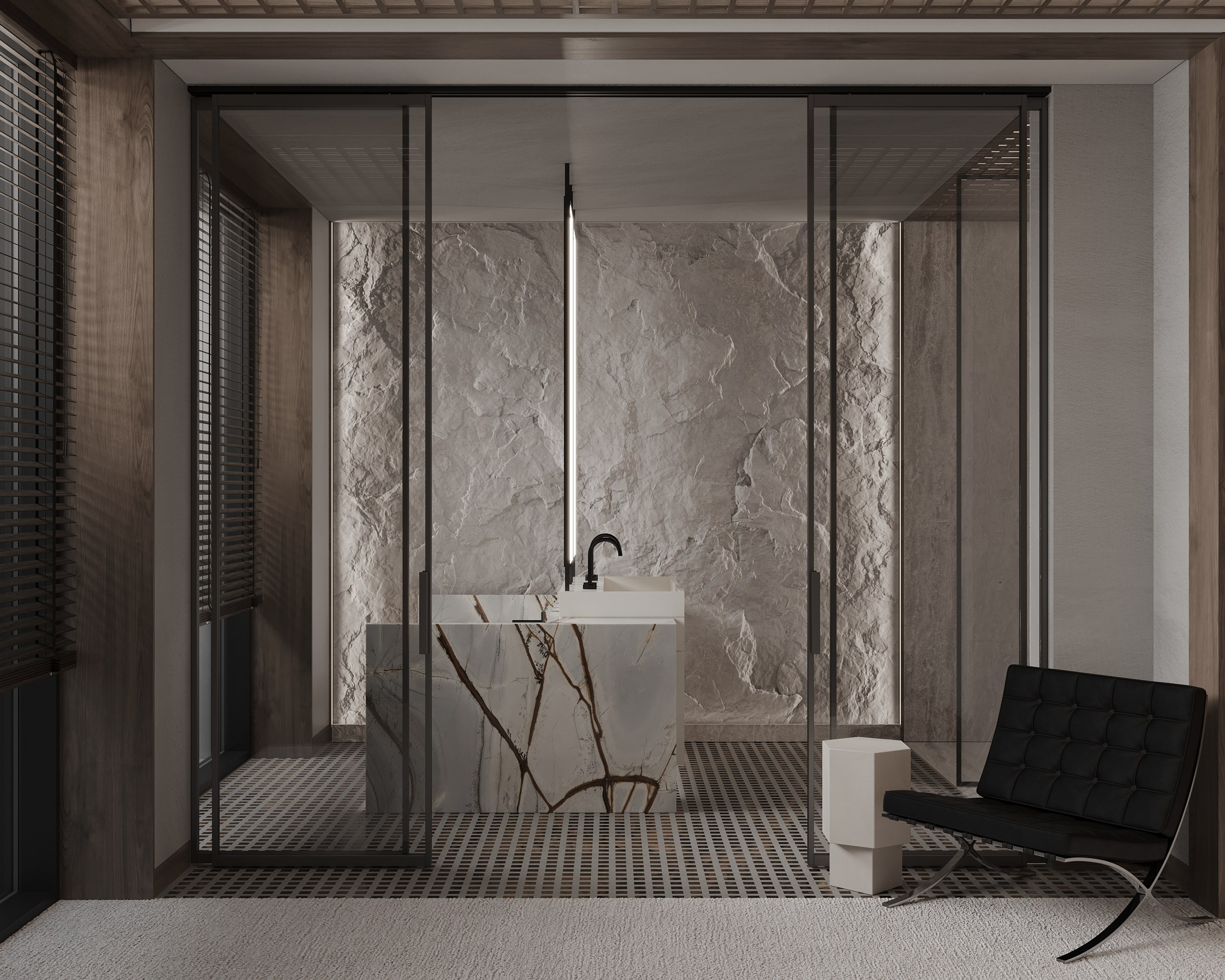 Wooden Oasis Pt.2. Simple Archs — high quality visualizations for your interior projects