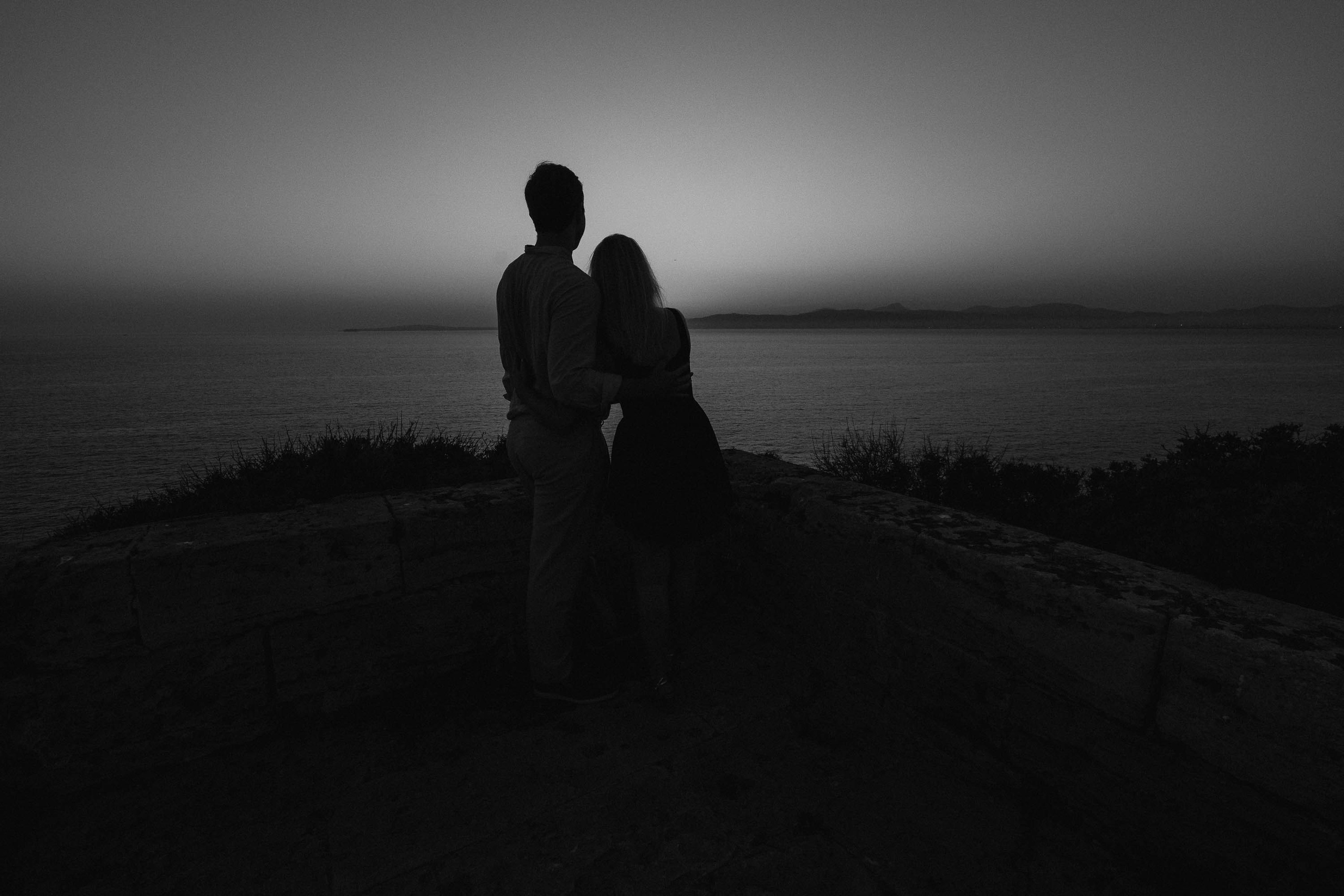 Perfect Marriage Proposal at Cap Rocat Hotel. Mallorca Wedding, Corporate & Social Photographer