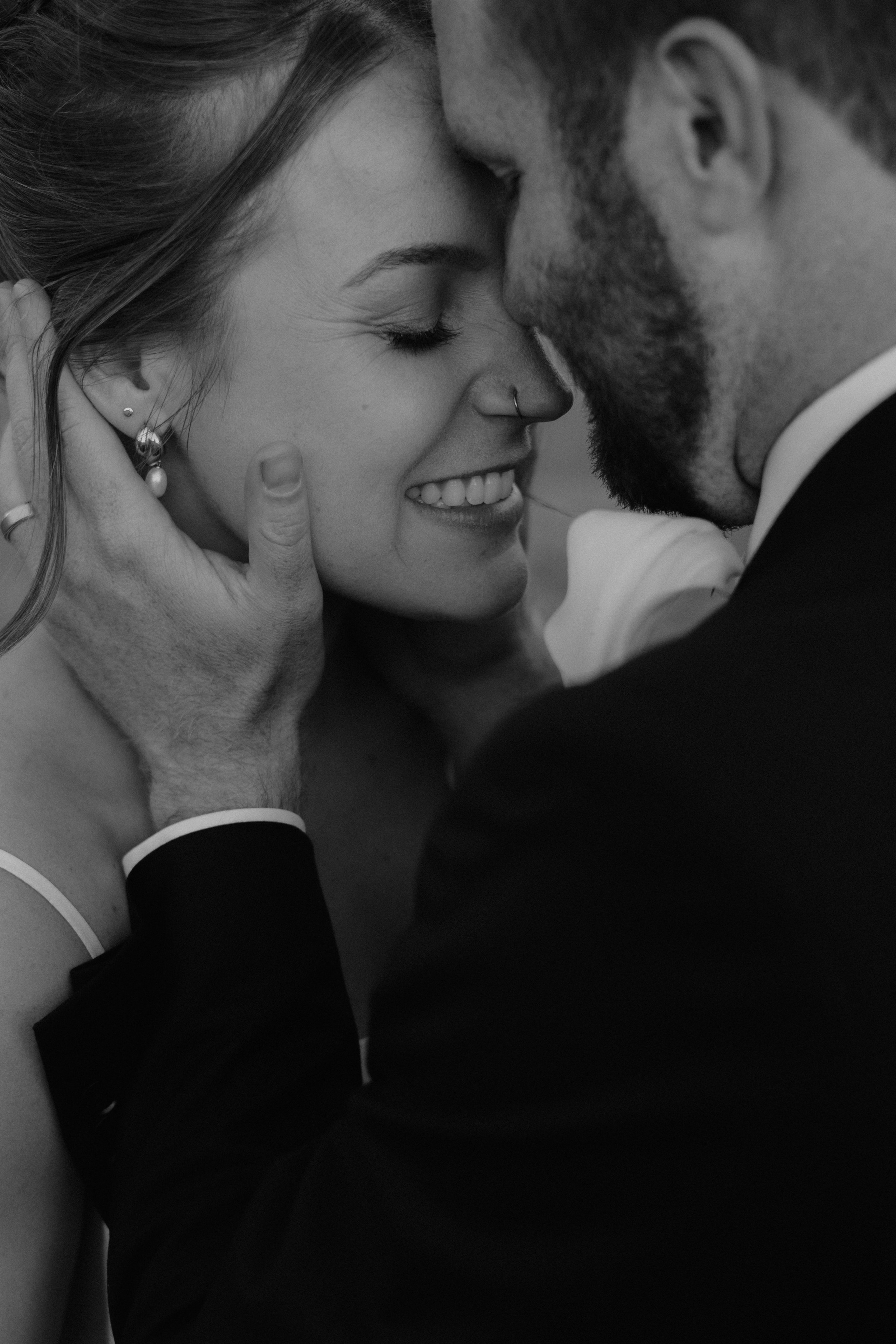 Shelby and Riley during their wedding at Wind Mountain Ranch in the Columbia River Gorge, Washington