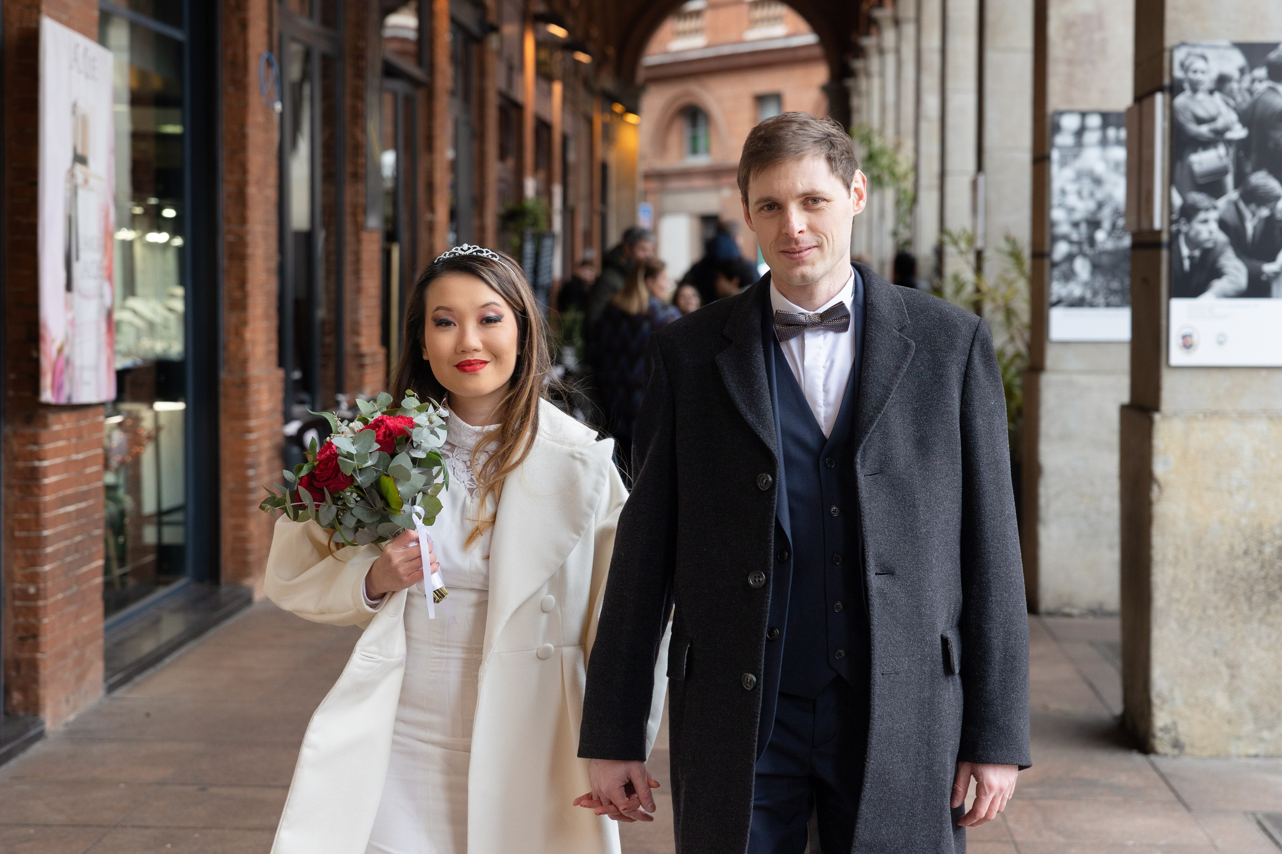 Wedding at the Capitole in Toulouse, France. Eugénie Smirnova — your photographer in Toulouse and southwest France