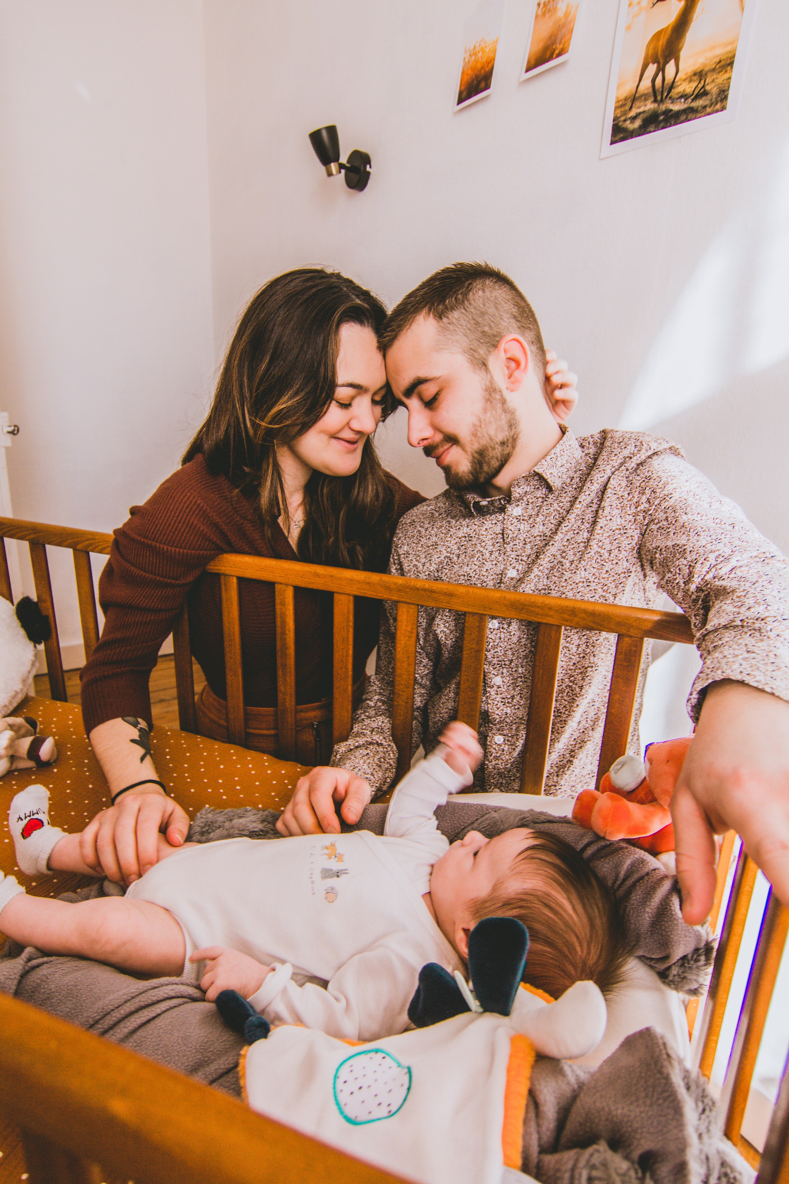 Portrait de famille en studio près de Châtellerault – Partage ton Bonheur