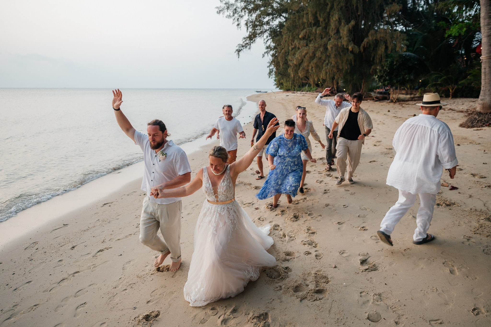 Buddhist + Western. Wedding on Koh Samui, Thailand
