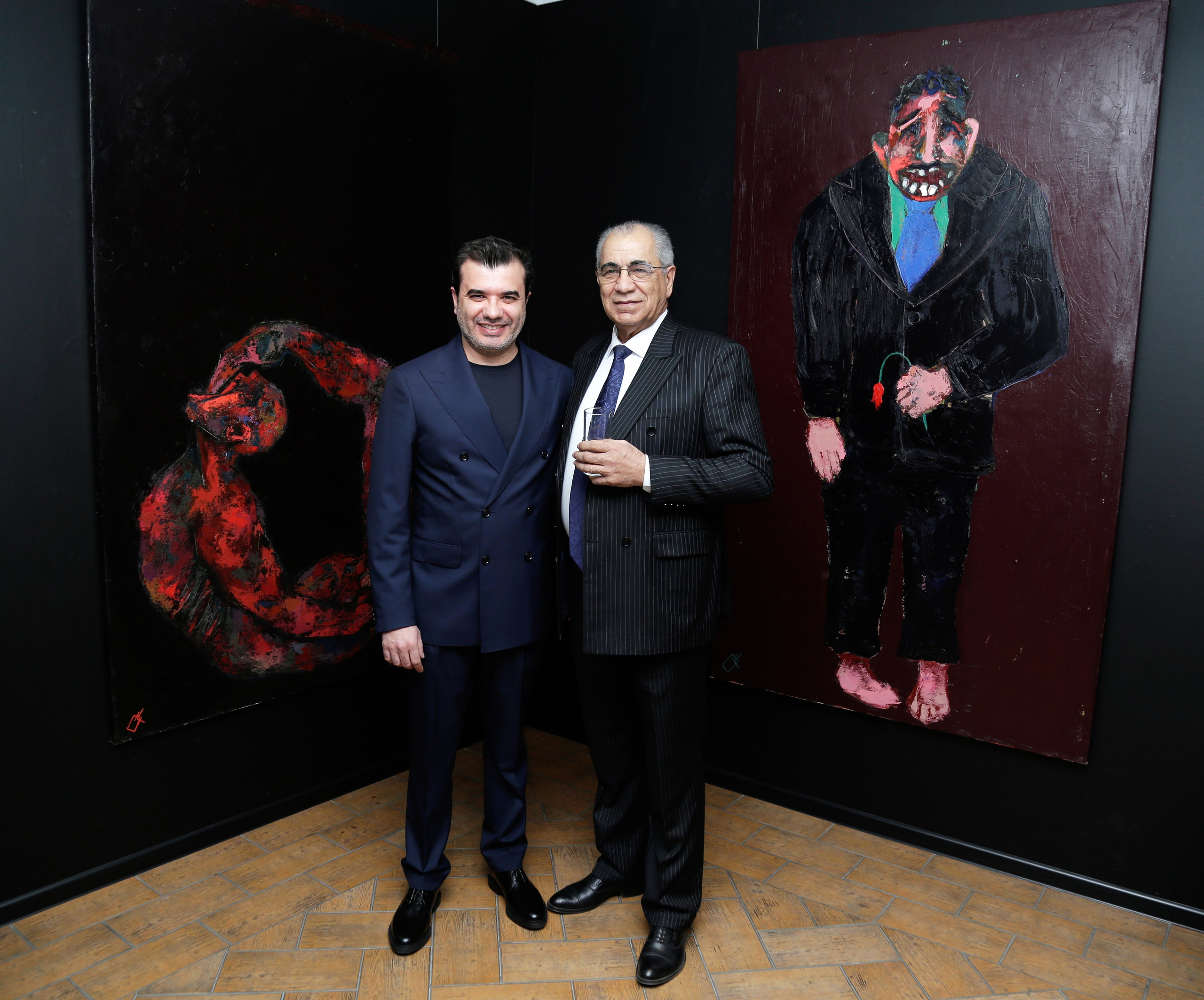 Photo report of “Interpretation” solo exhibition of Kamran Mammadov. KAMRAN MAMMADOV ART