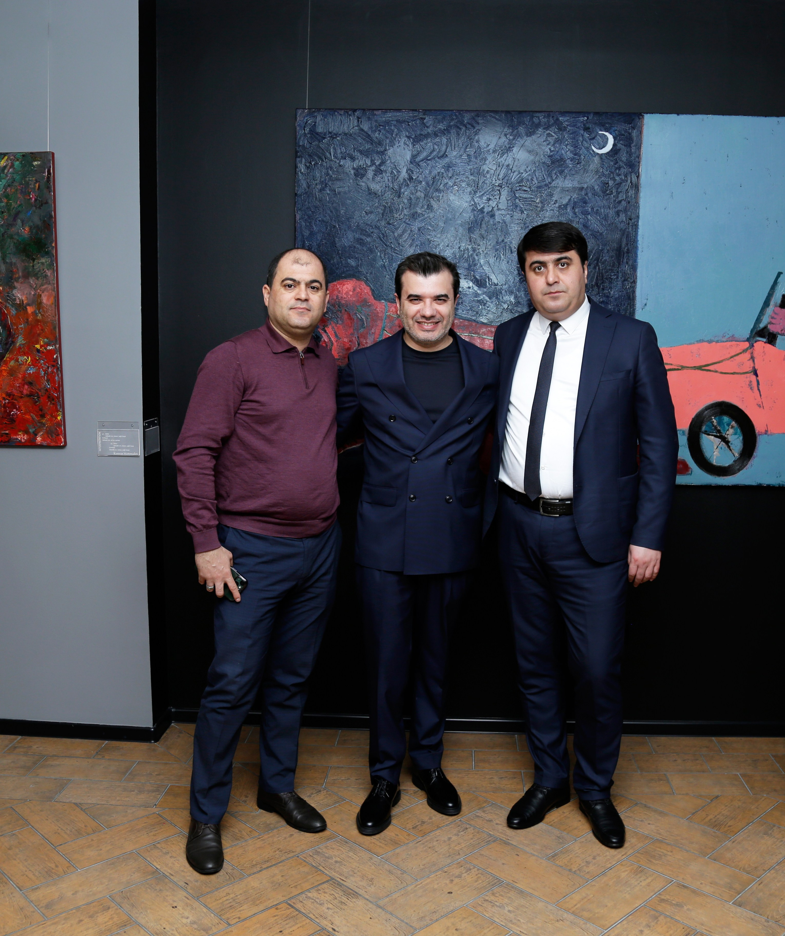 Photo report of “Interpretation” solo exhibition of Kamran Mammadov. KAMRAN MAMMADOV ART