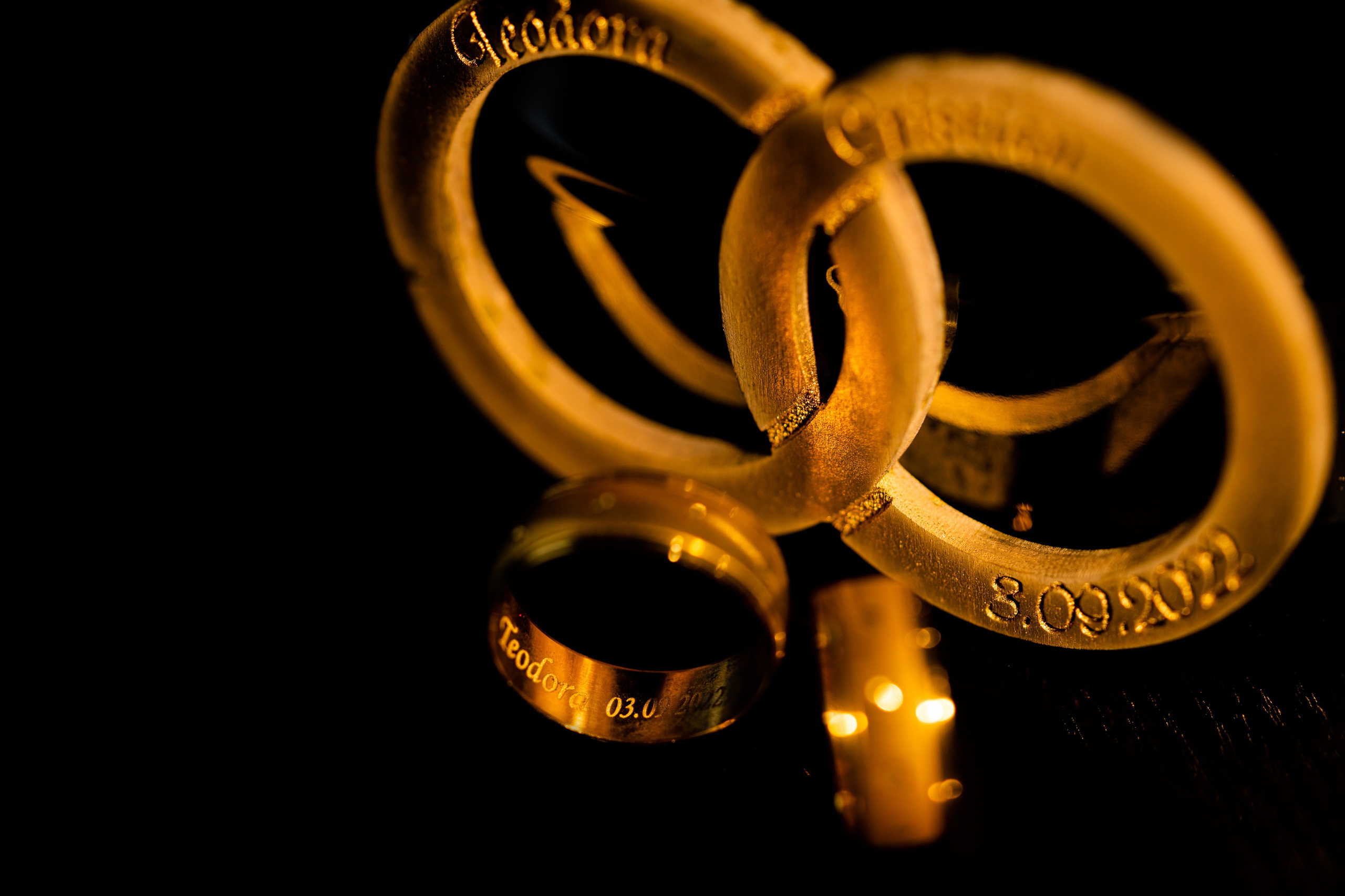 Wedding photography. Acasă