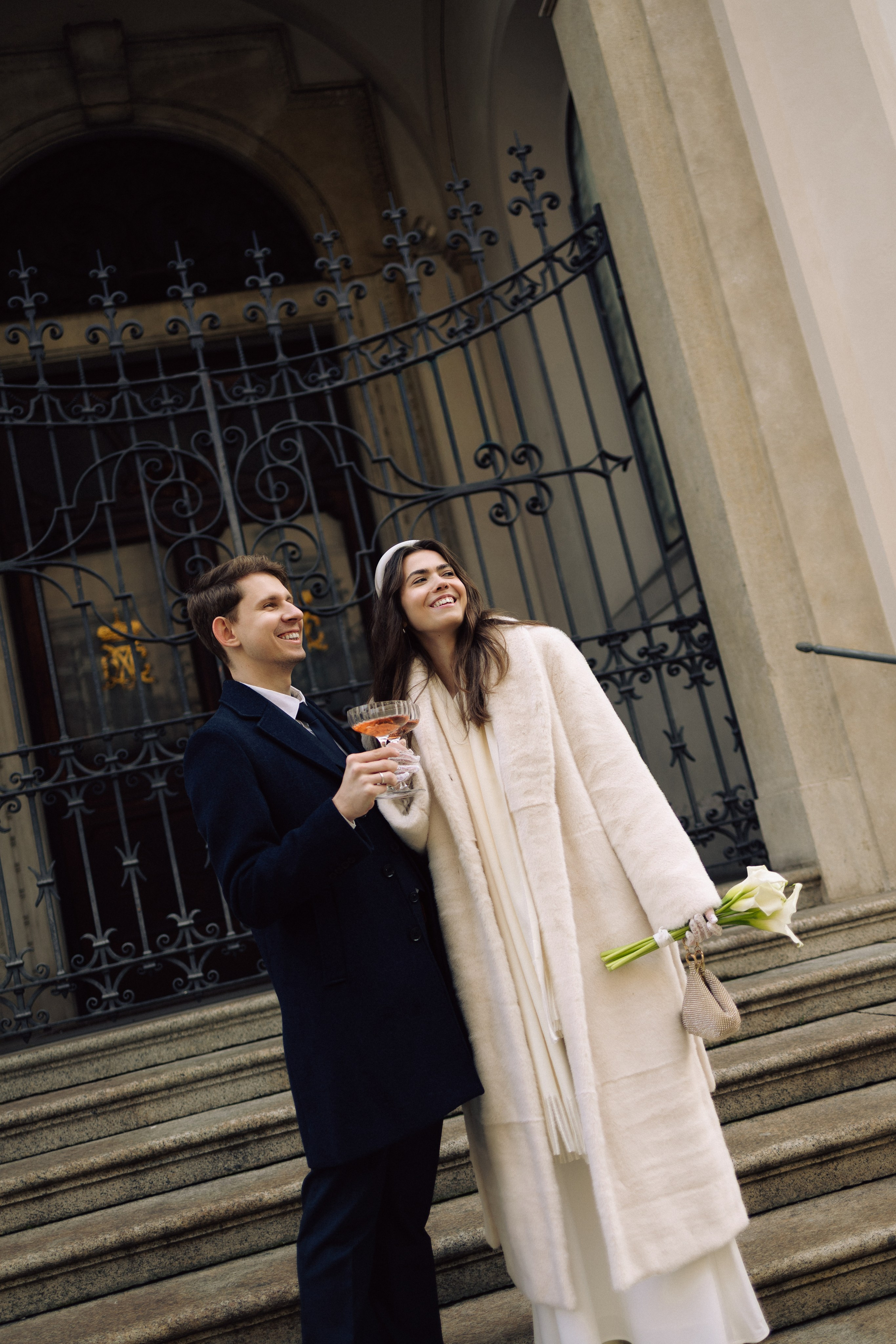 Intimate wedding for two in Turin, Italy