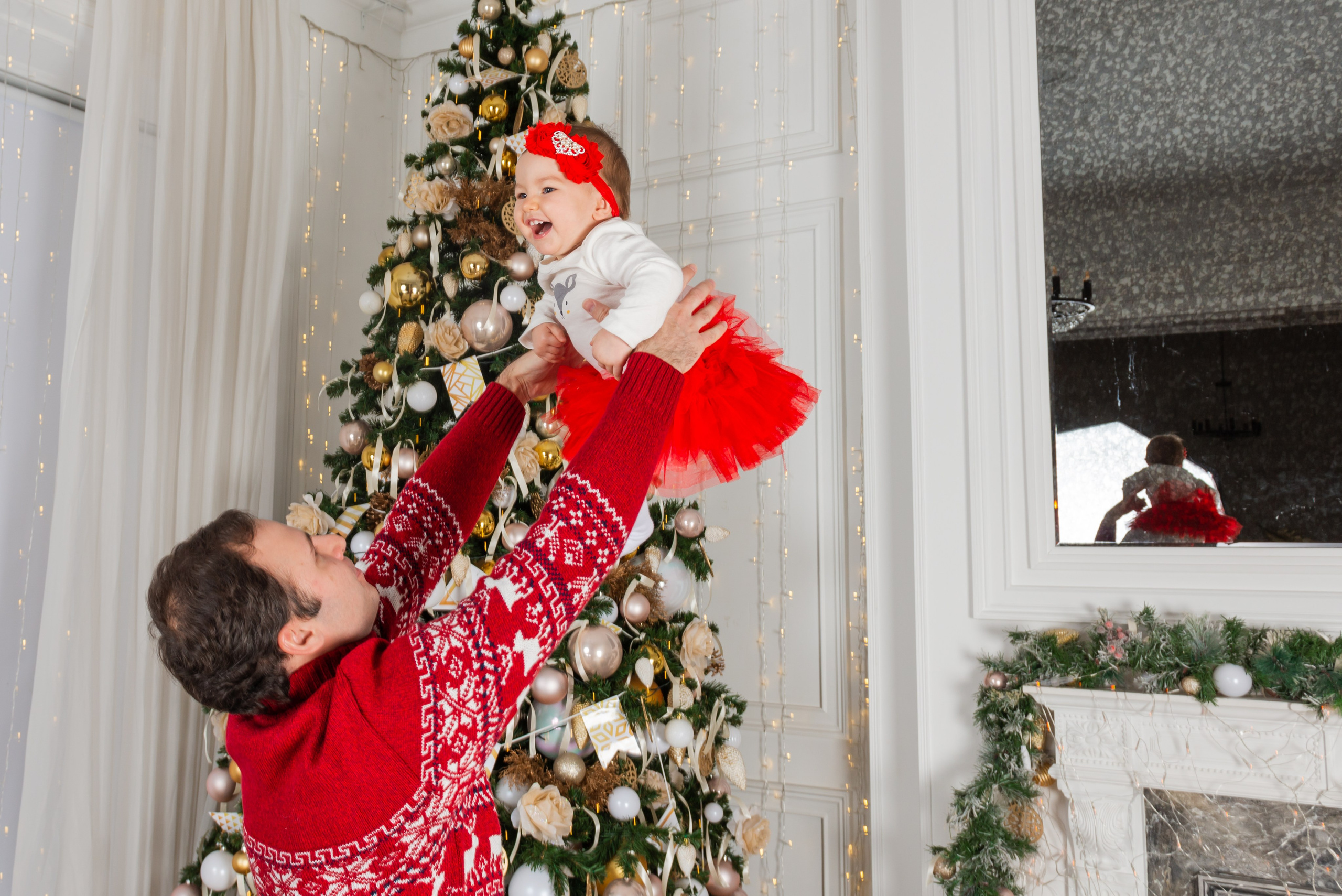 Семейная фотосессия с детьми в студии. FOTÓGRAFO MÉXICO QUINTANA ROO
