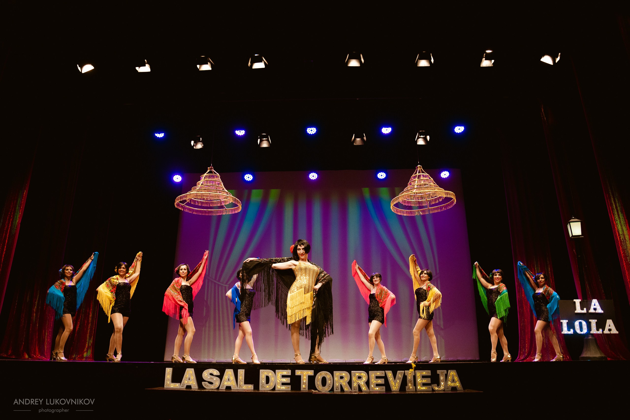 Reportaje fotográfico y rodaje entre bastidores del concierto de La Sal de Torrevieja en España