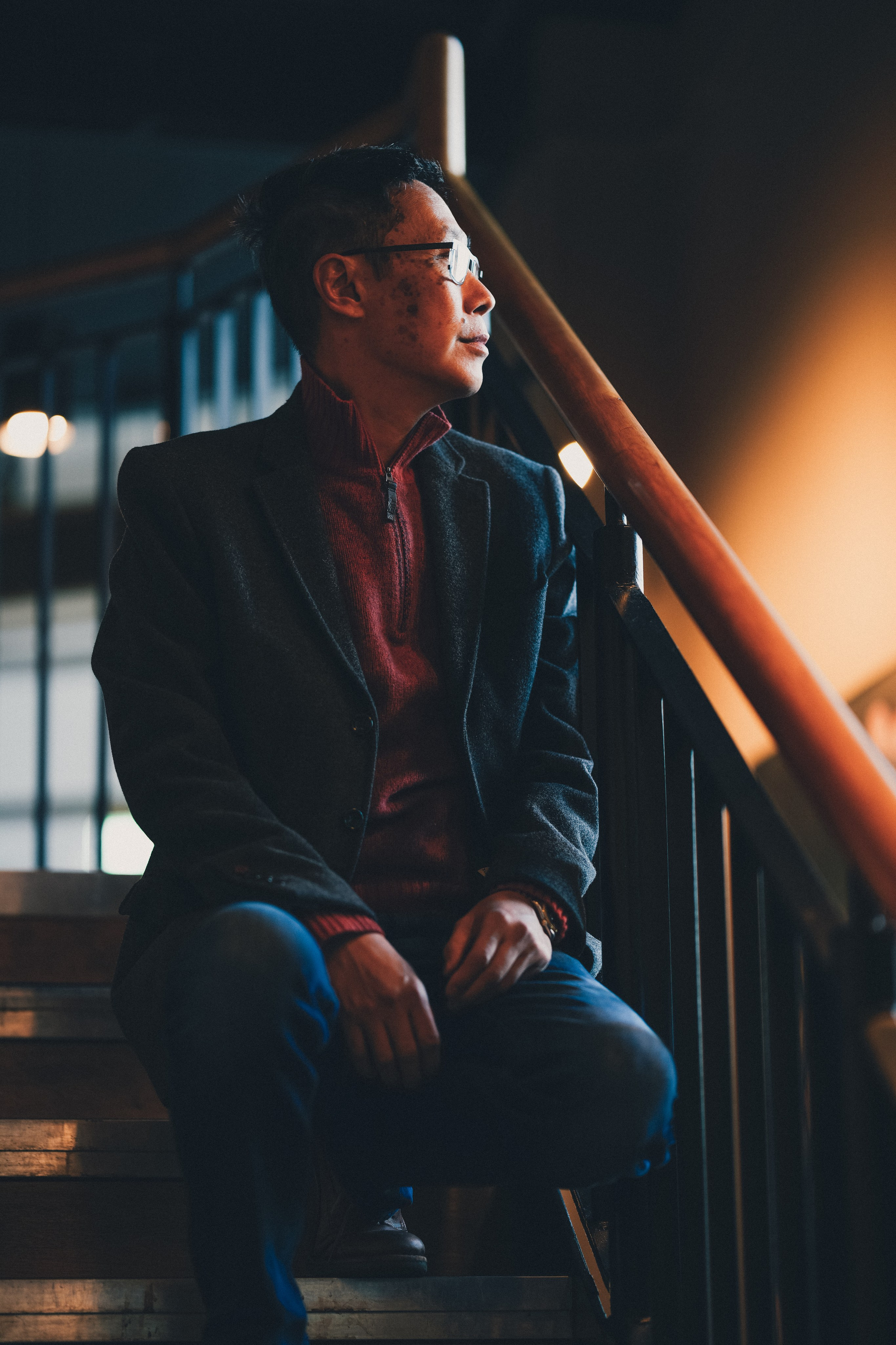 Solihull Starbucks Male Photo Session by Irina Zoteeva