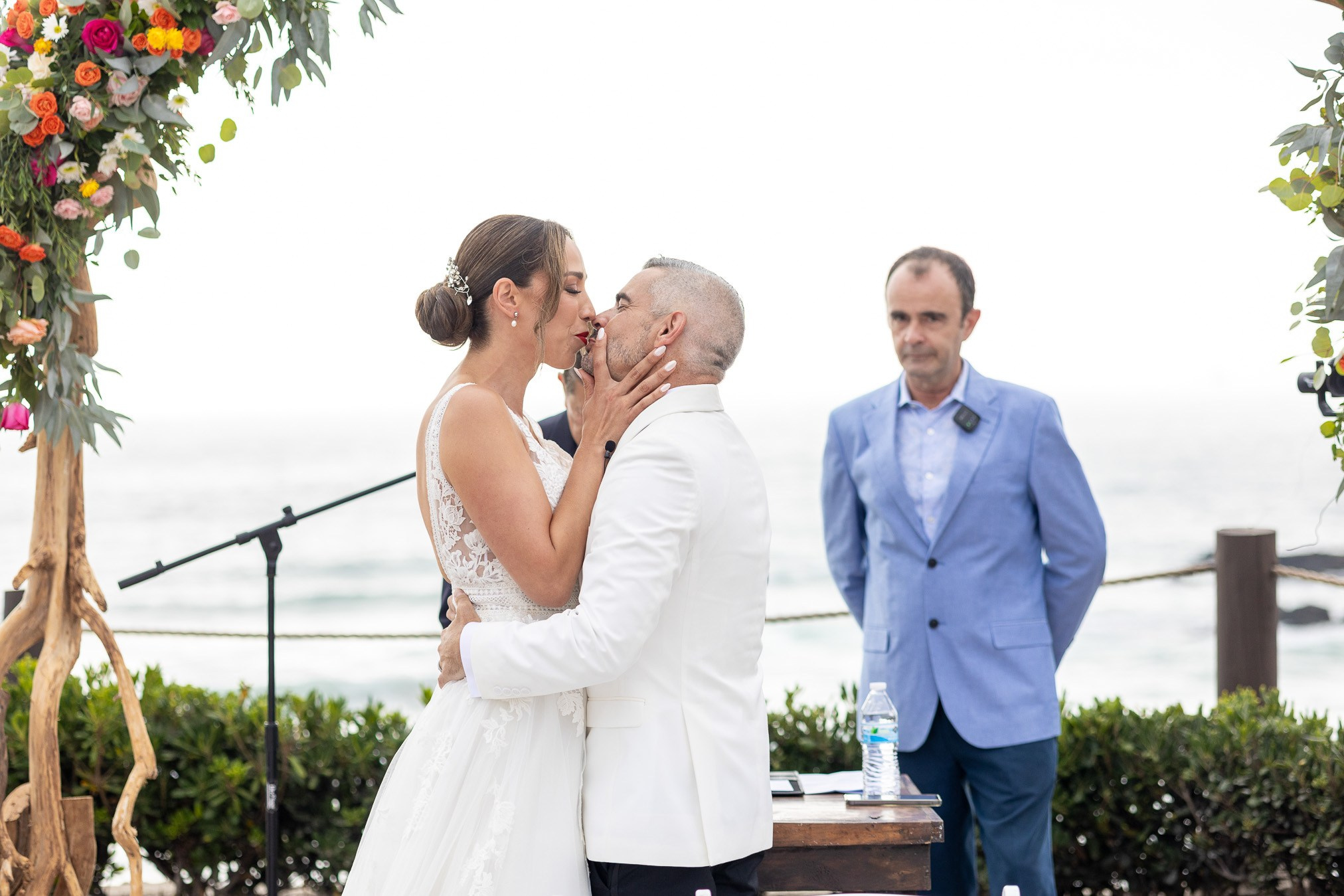 Castillos del Mar Rosarito Boda Michell y Laurent. Estudio de fotografia en Tijuana