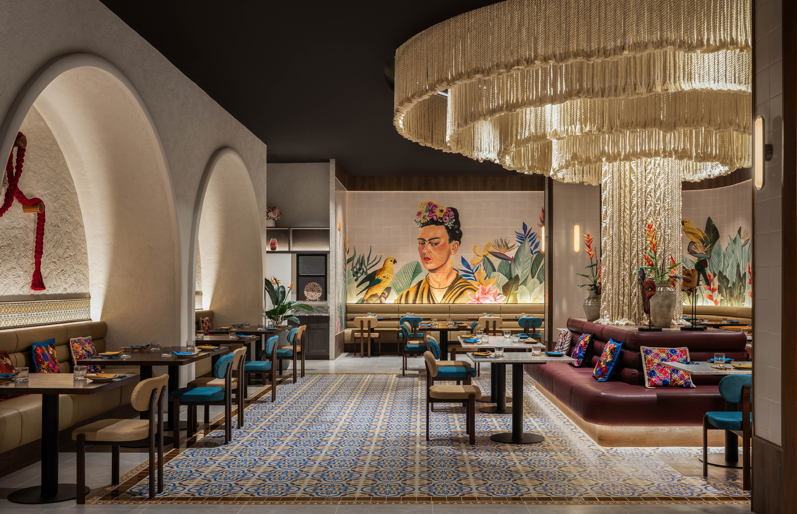 Ресторан Macaria Bangkok. Interior photographer in Phuket | Perelude Interior