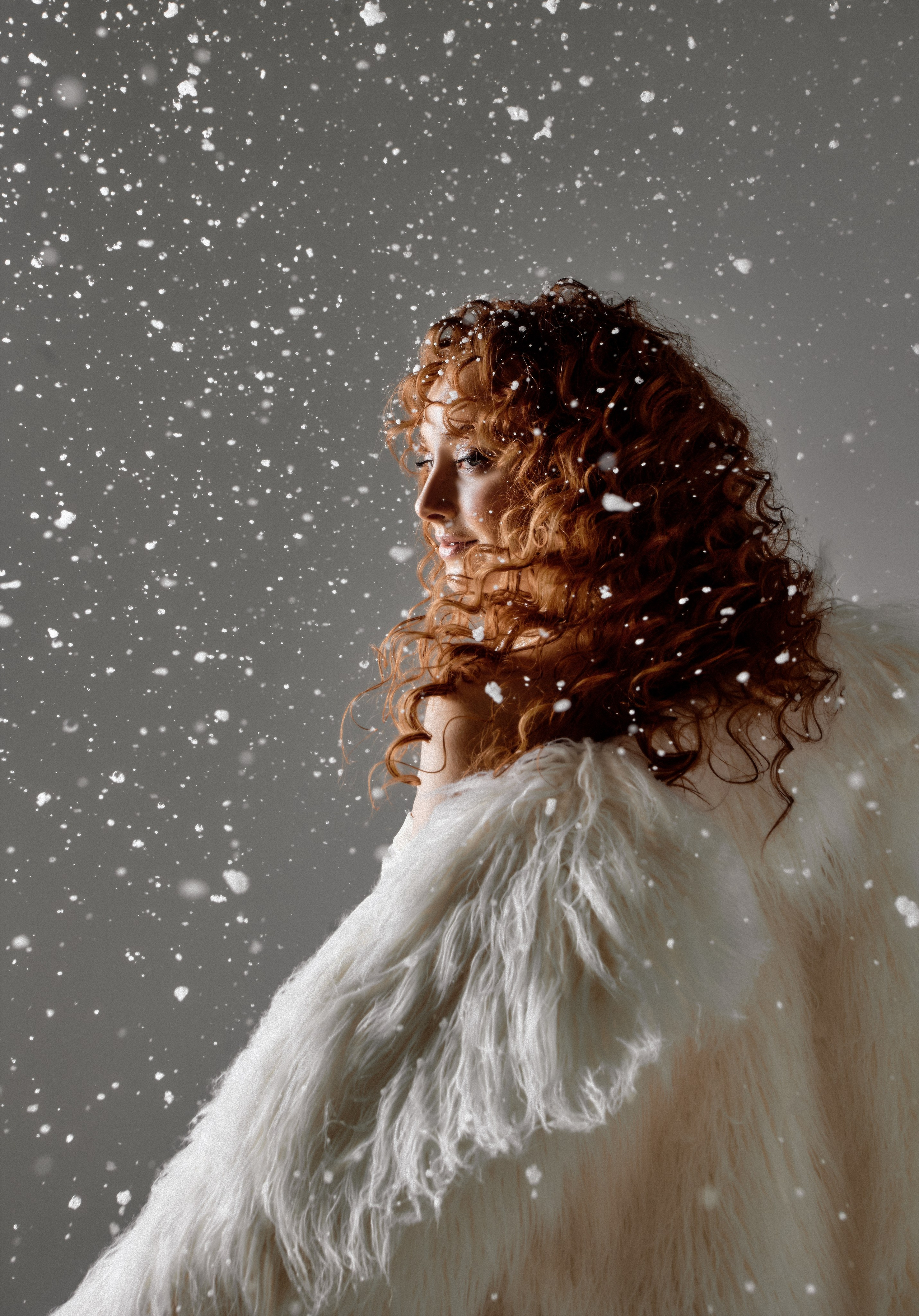 Снежная фантазия с Рыжей Красавицей. Валерия Вартанова. Фотограф