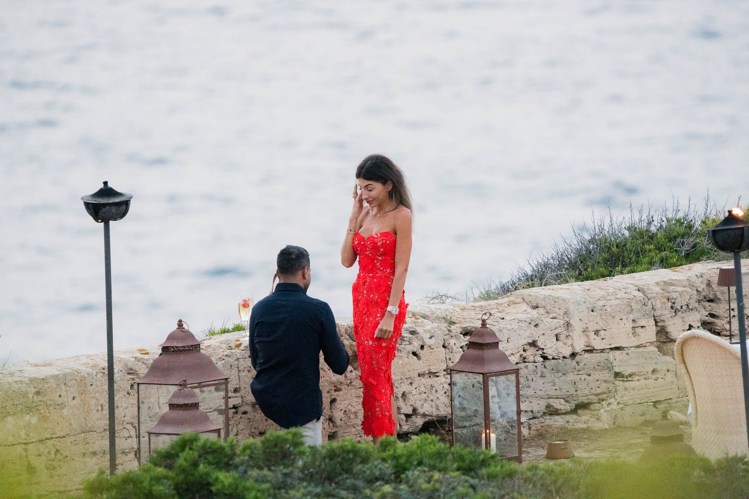 Wedding Proposal in Mallorca. Mallorca Wedding, Corporate & Social Photographer