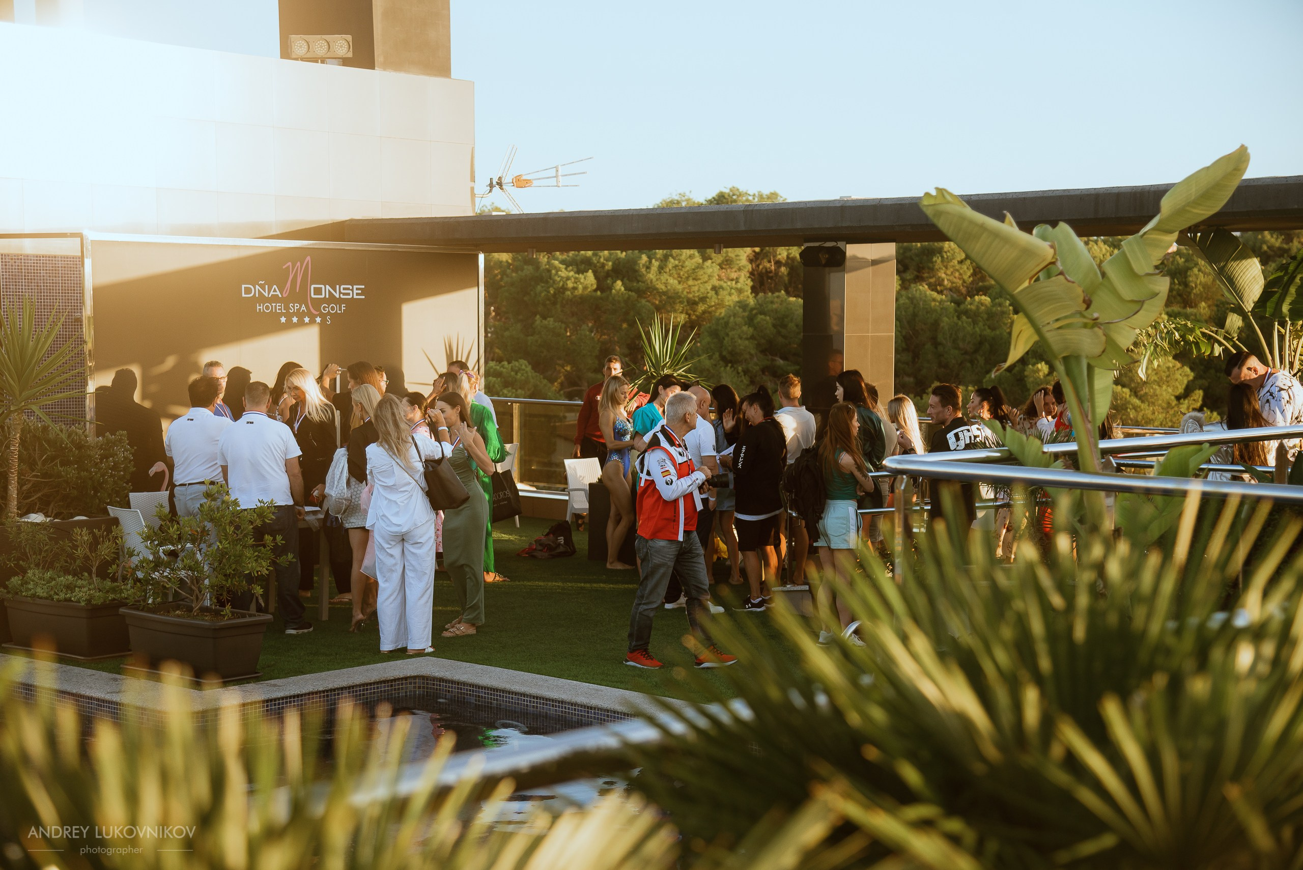 Photoshoot of the IFBB Miss Fit Model Europe 2024 registration in Torrevieja