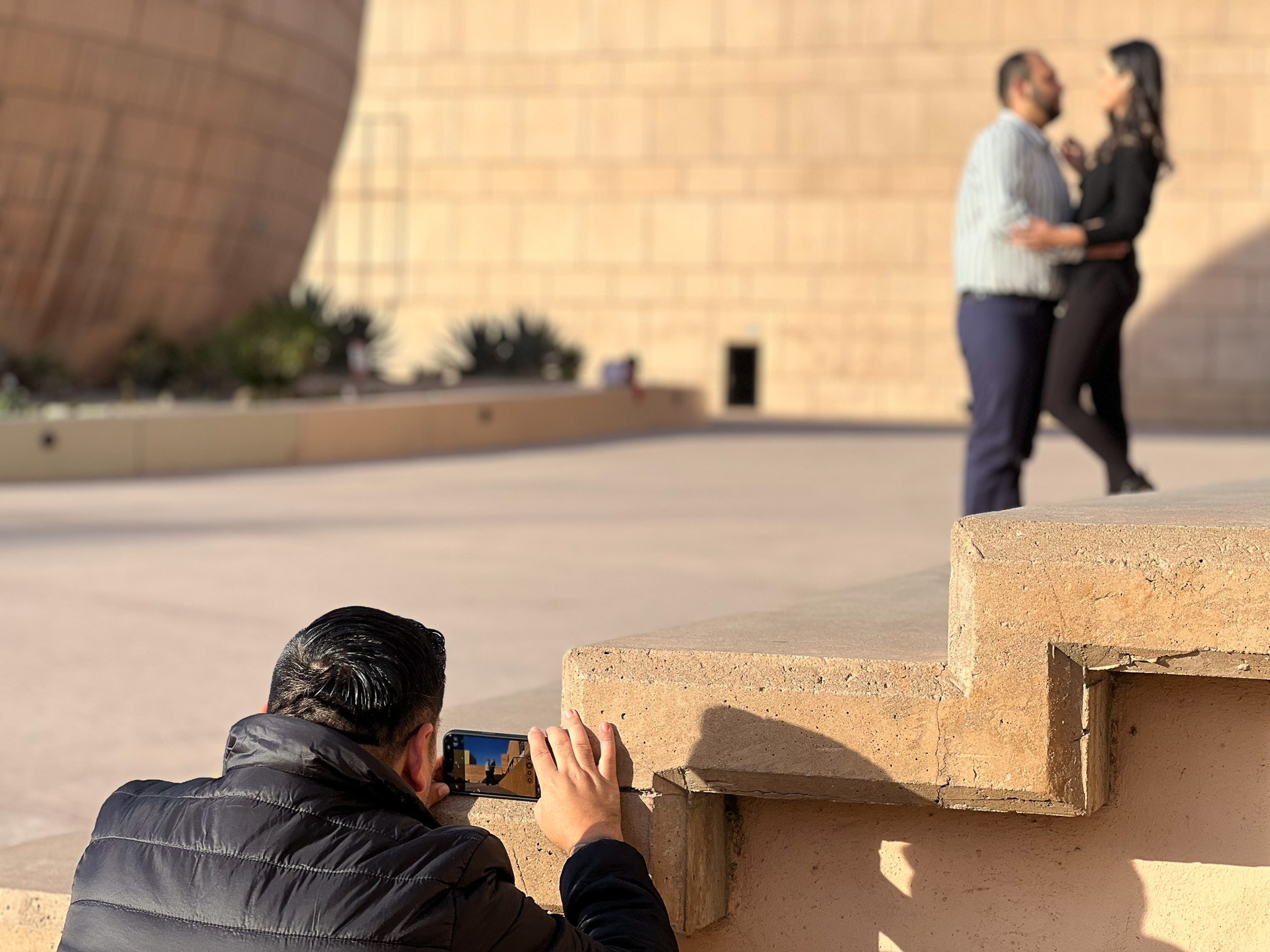 CECUT Tijuana Sesion Save The Date con Iphone. Estudio de fotografia en Tijuana