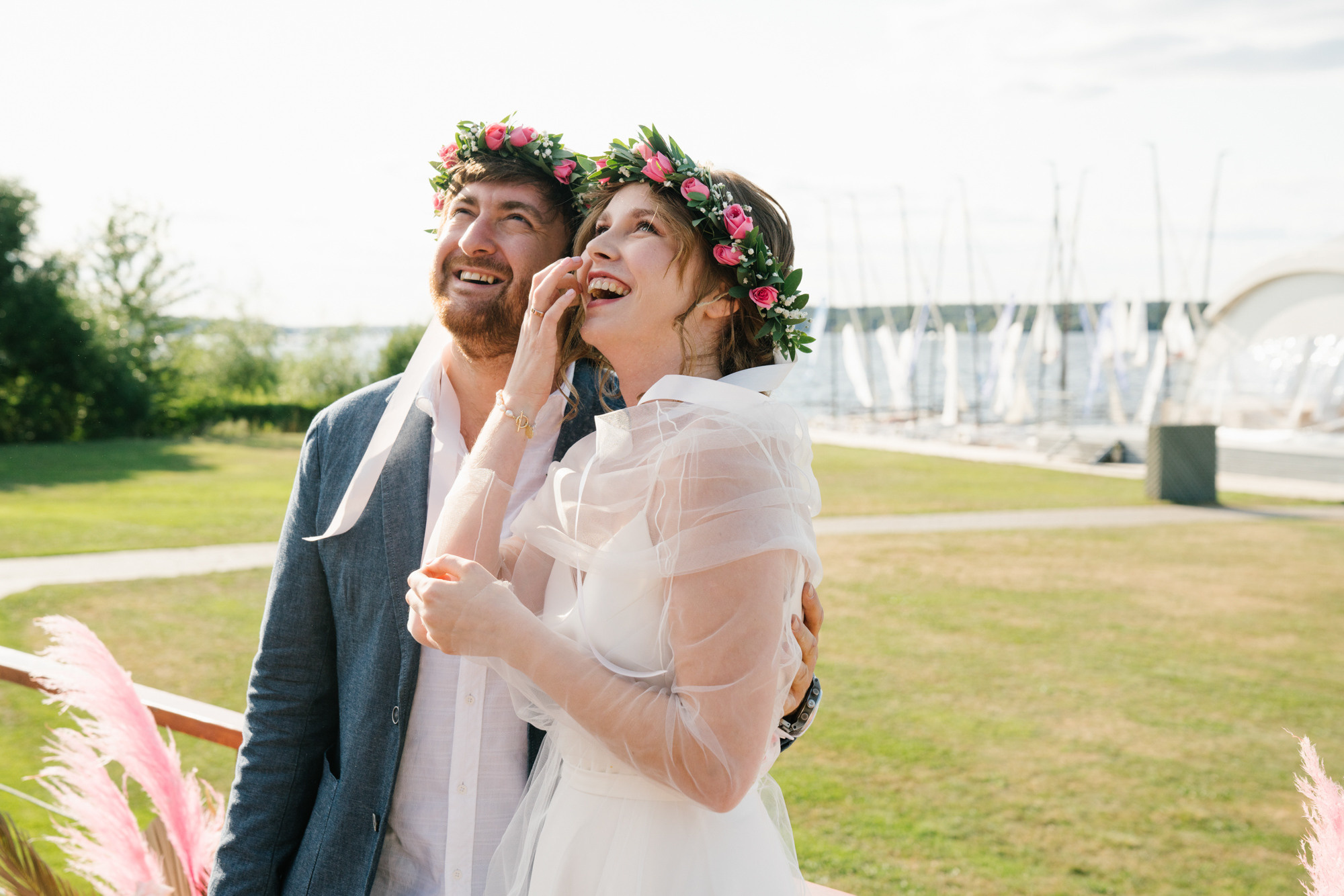 Hochzeitsfotografie im Yachtclub Ammersee und in der Schweiz. Inna Zaytseva Photography | Fotografin in München | Content Creation
