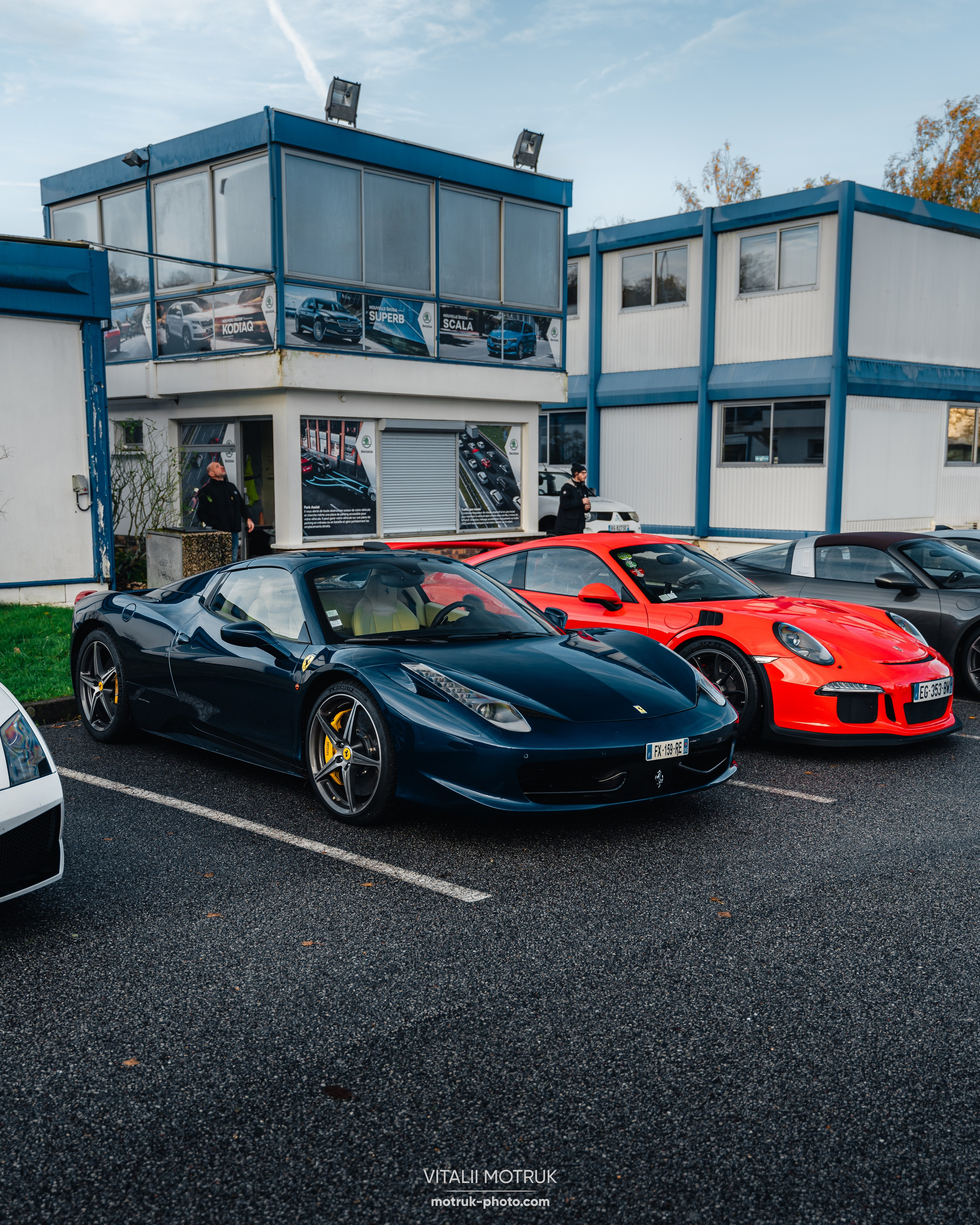 Track Day. Photographe de voitures à Paris — Vitalii Motruk