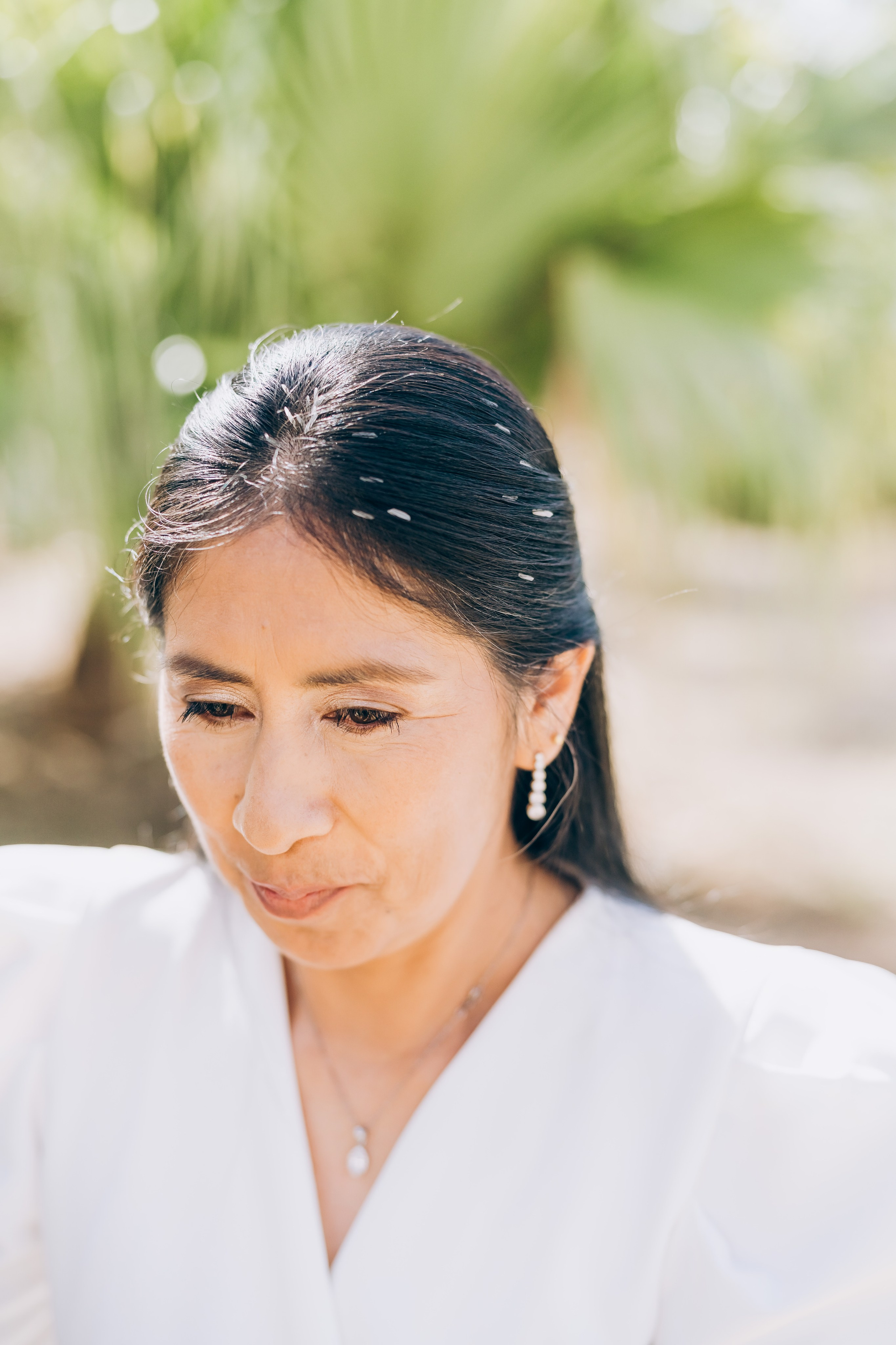 Sincere emotions at a wedding photo shoot. Photographer in Mallorca
