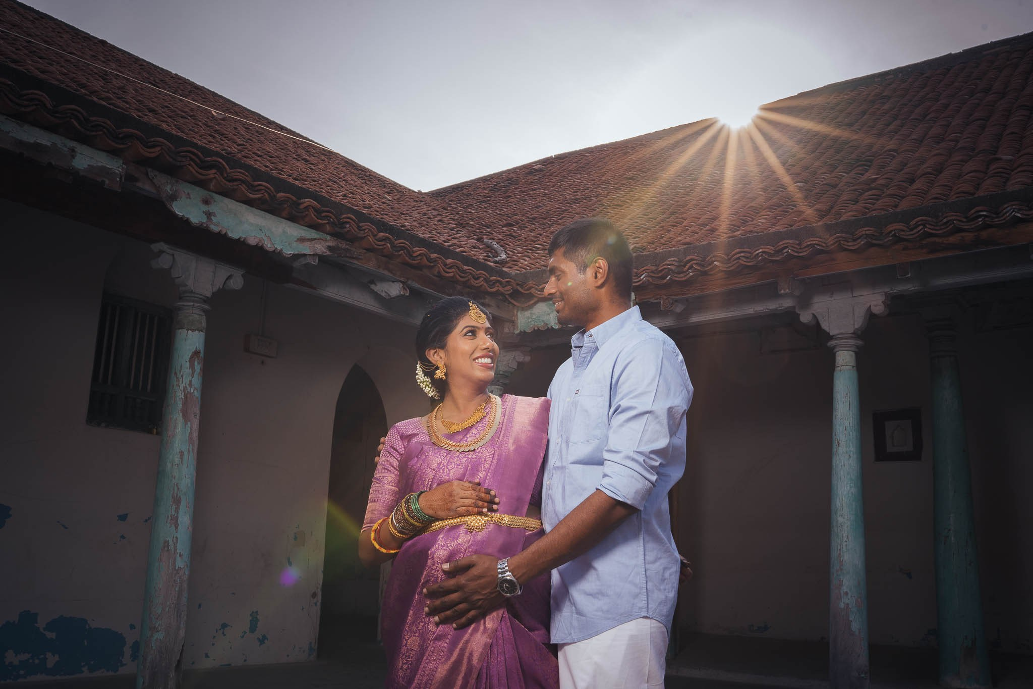 Traditional maternity portraits | Erode, India