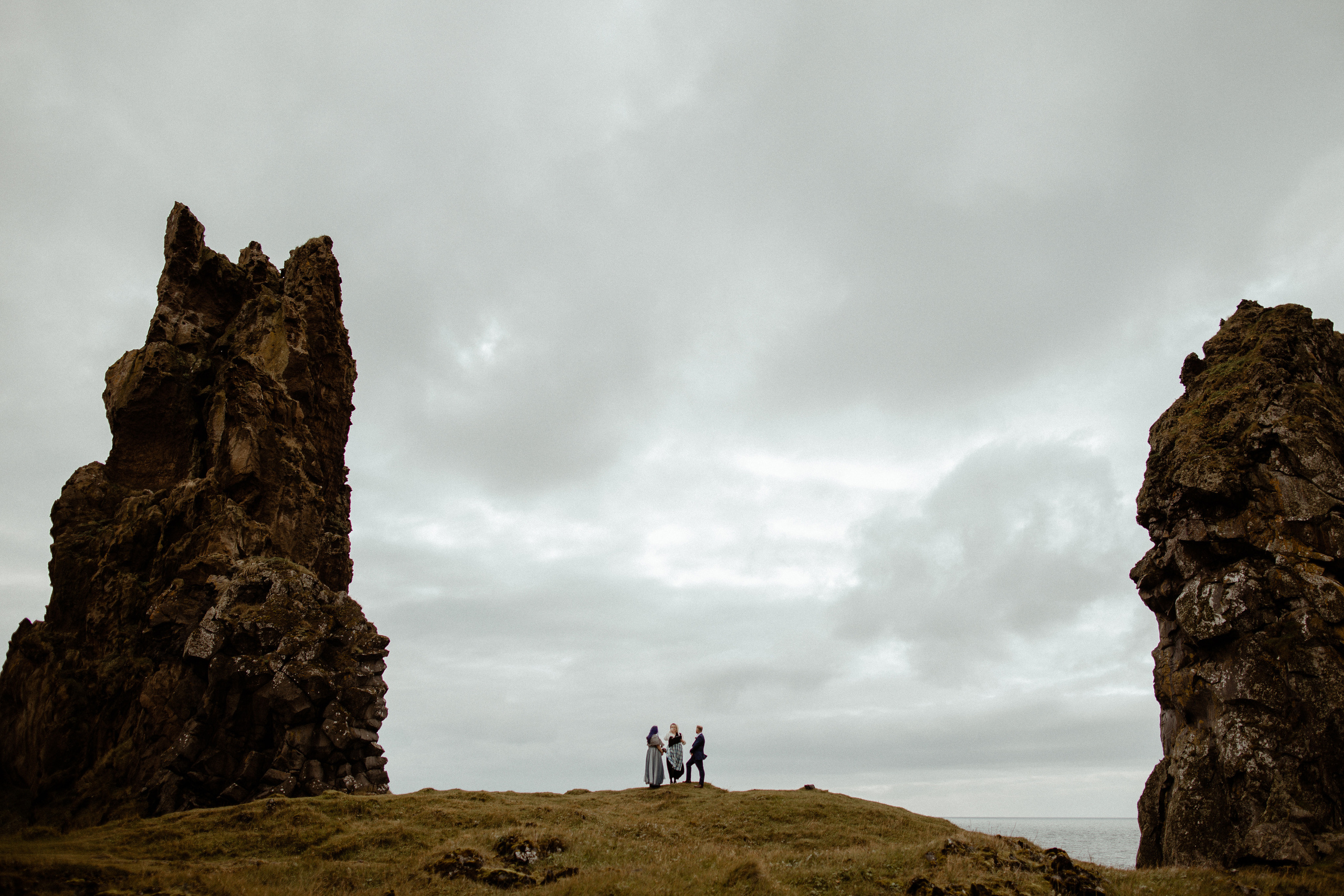 Legal ceremony in Iceland. Iceland elopement photographer & videographer