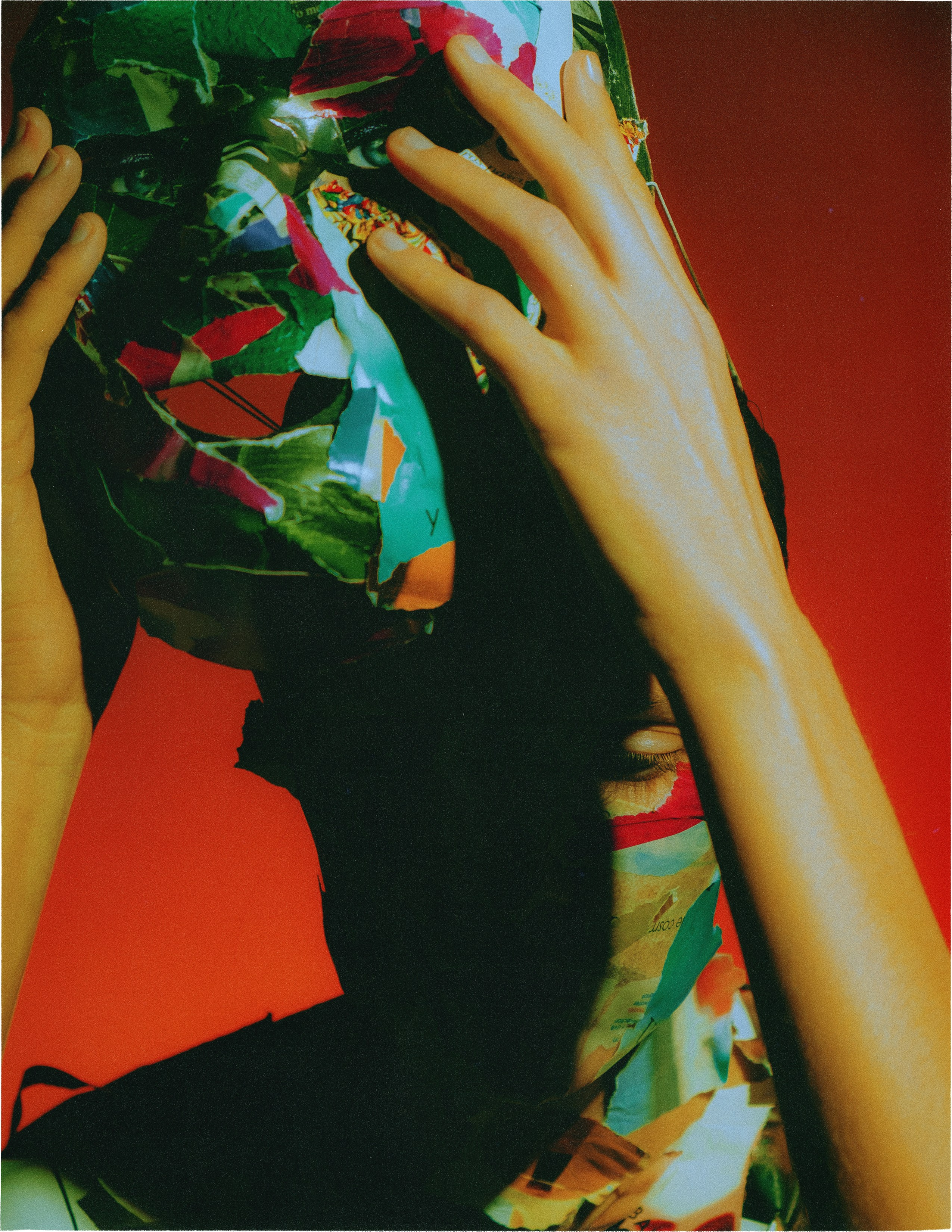 Креативная арт-фотосессия с маской в домашней студии Аликанте — Фотограф Андрей Луковников