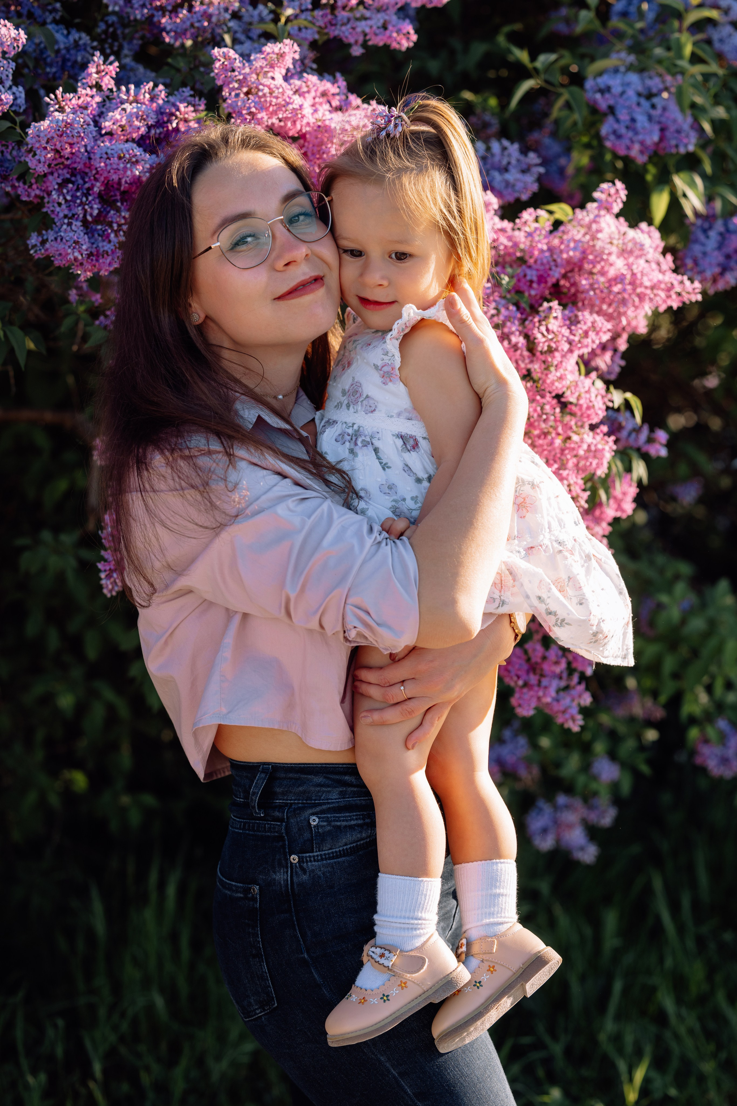 Schloss Nymphenburg: Mama, Papa und ein süßes Mädchen. Hochzeitsfotograf München Taufe Familienfotograf Tanja Mauke