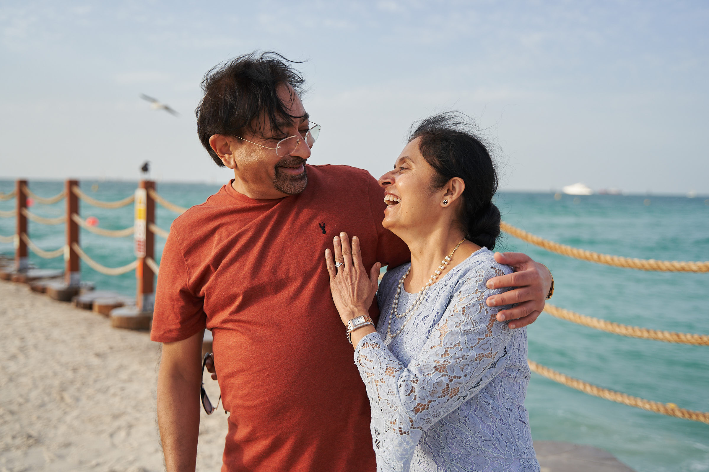 Family photo shoot gathering in Dubai