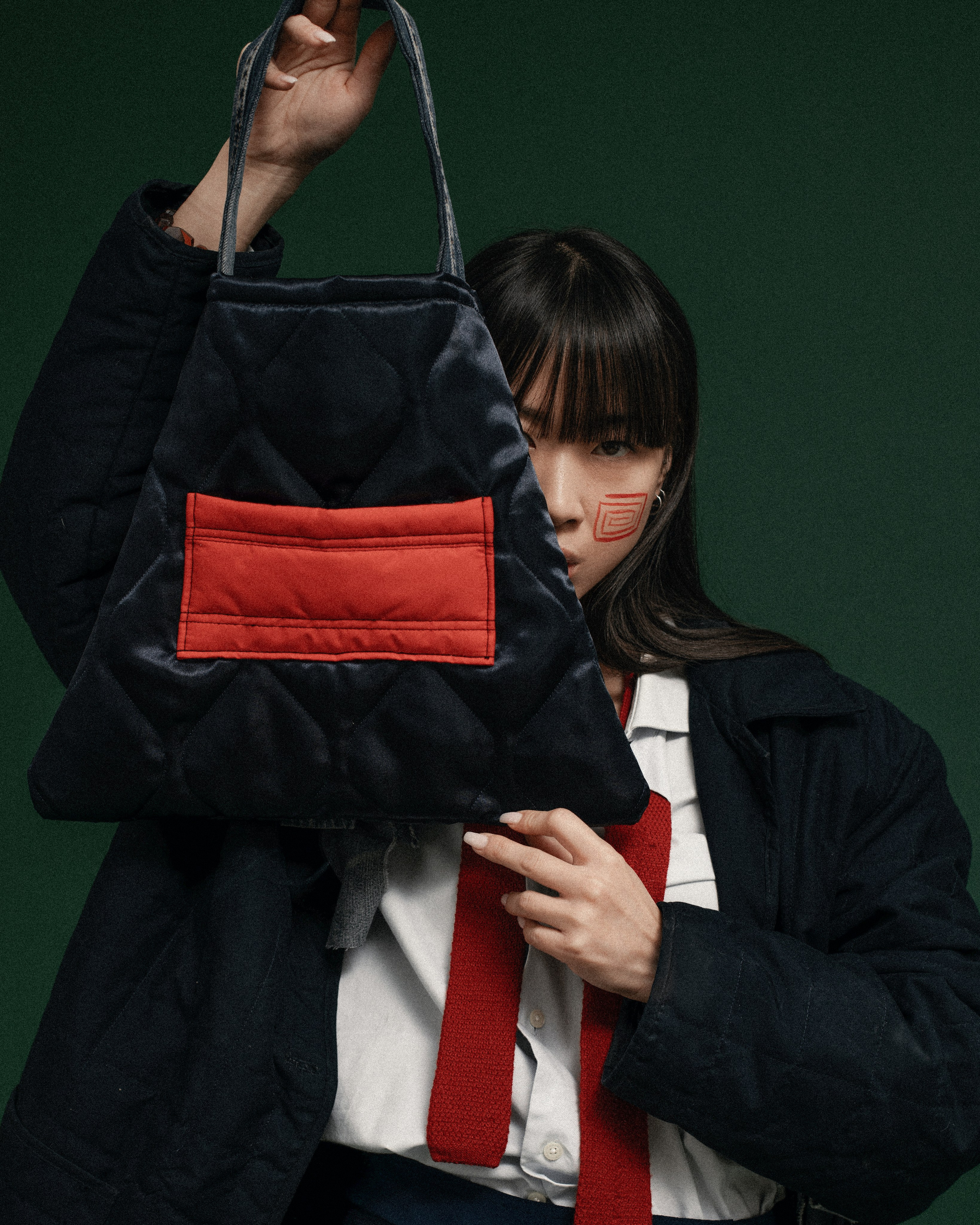 Garage Sale Bags & Accessories visual campaign. Aura Studio / co-design space