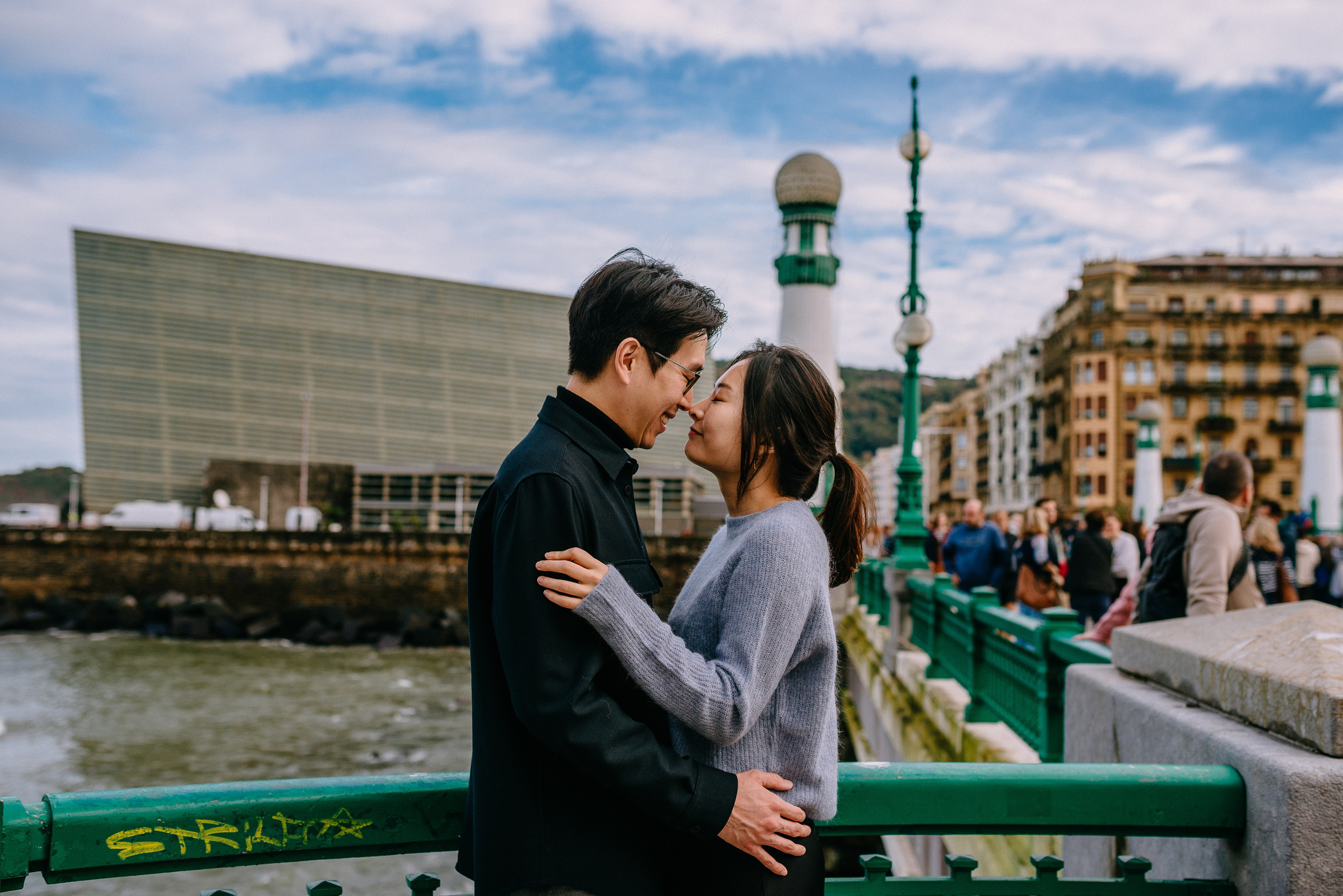 Couple photohoot in San-Sebastian. Photographer in Bilbao Irina Makou