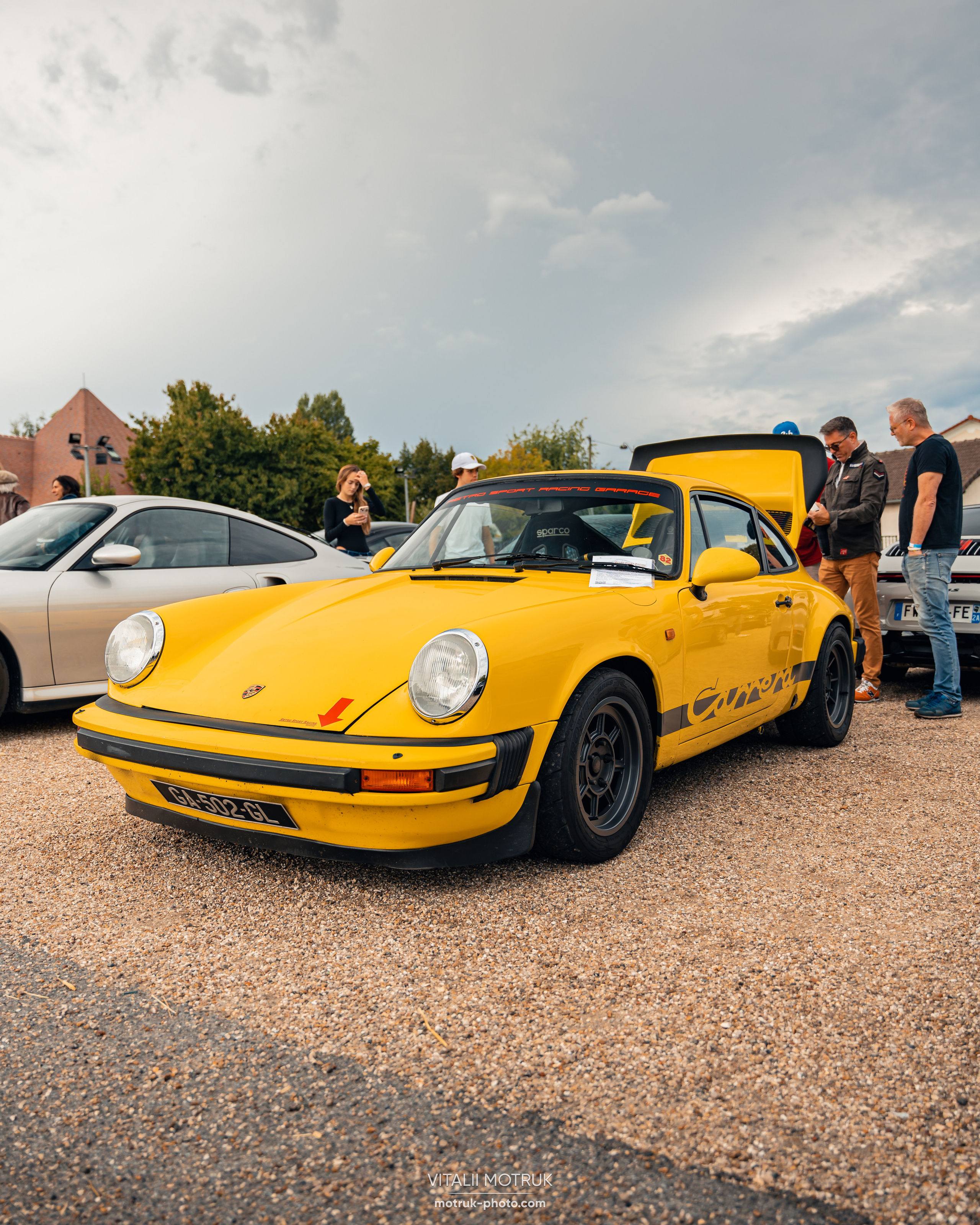 Cars and Coffee 17 september. Photographe de voitures à Paris — Vitalii Motruk