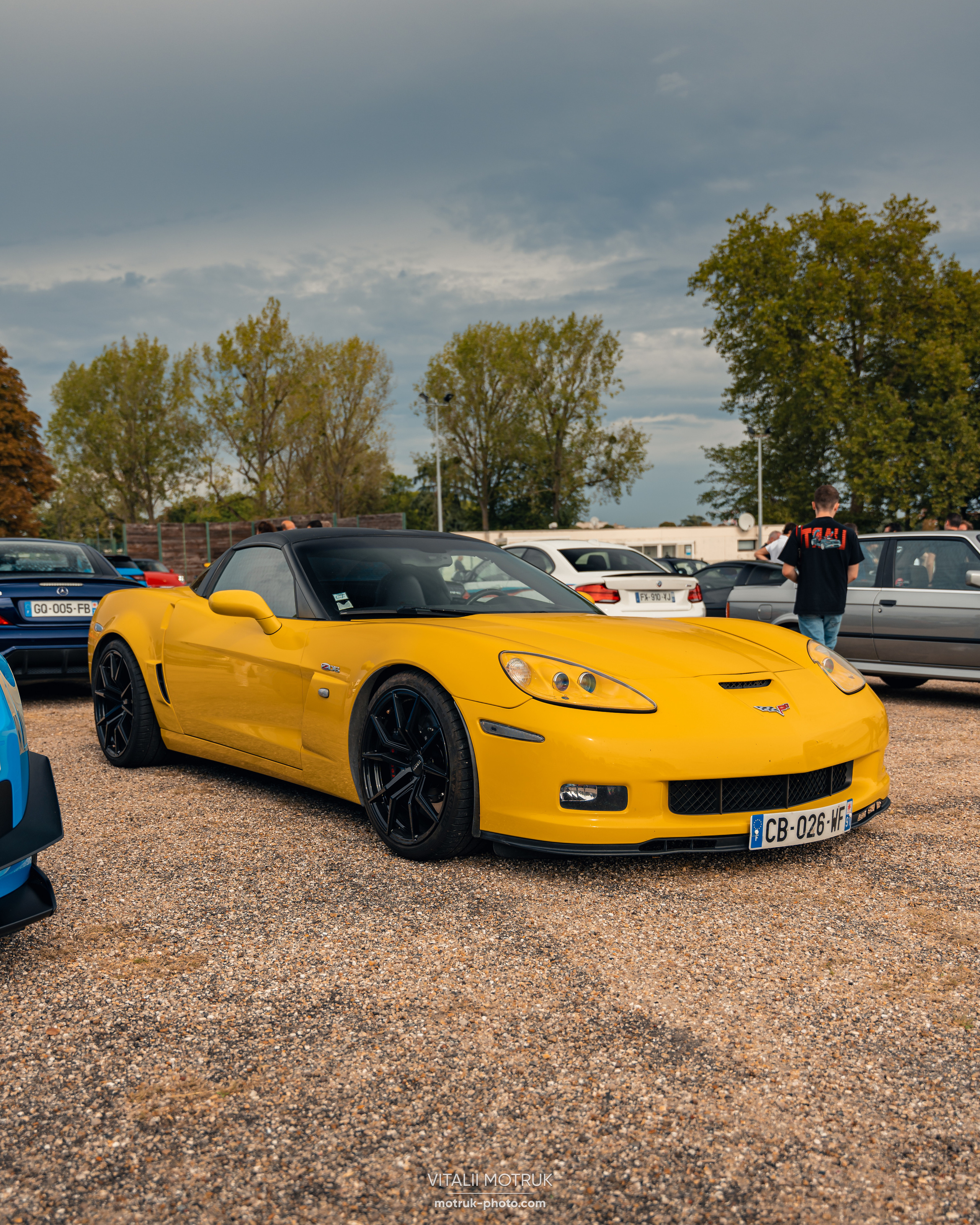 Cars and Coffee 17 september. Photographe de voitures à Paris — Vitalii Motruk